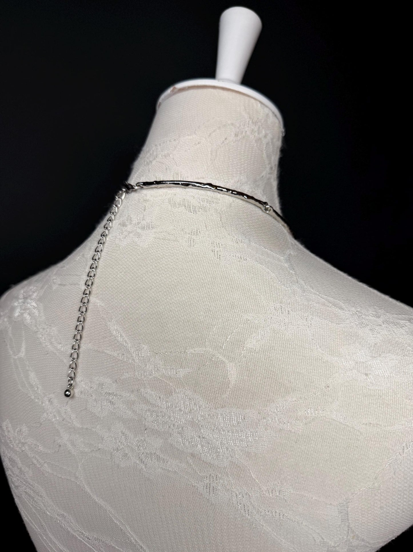 Handmade Floral Leaf Choker
