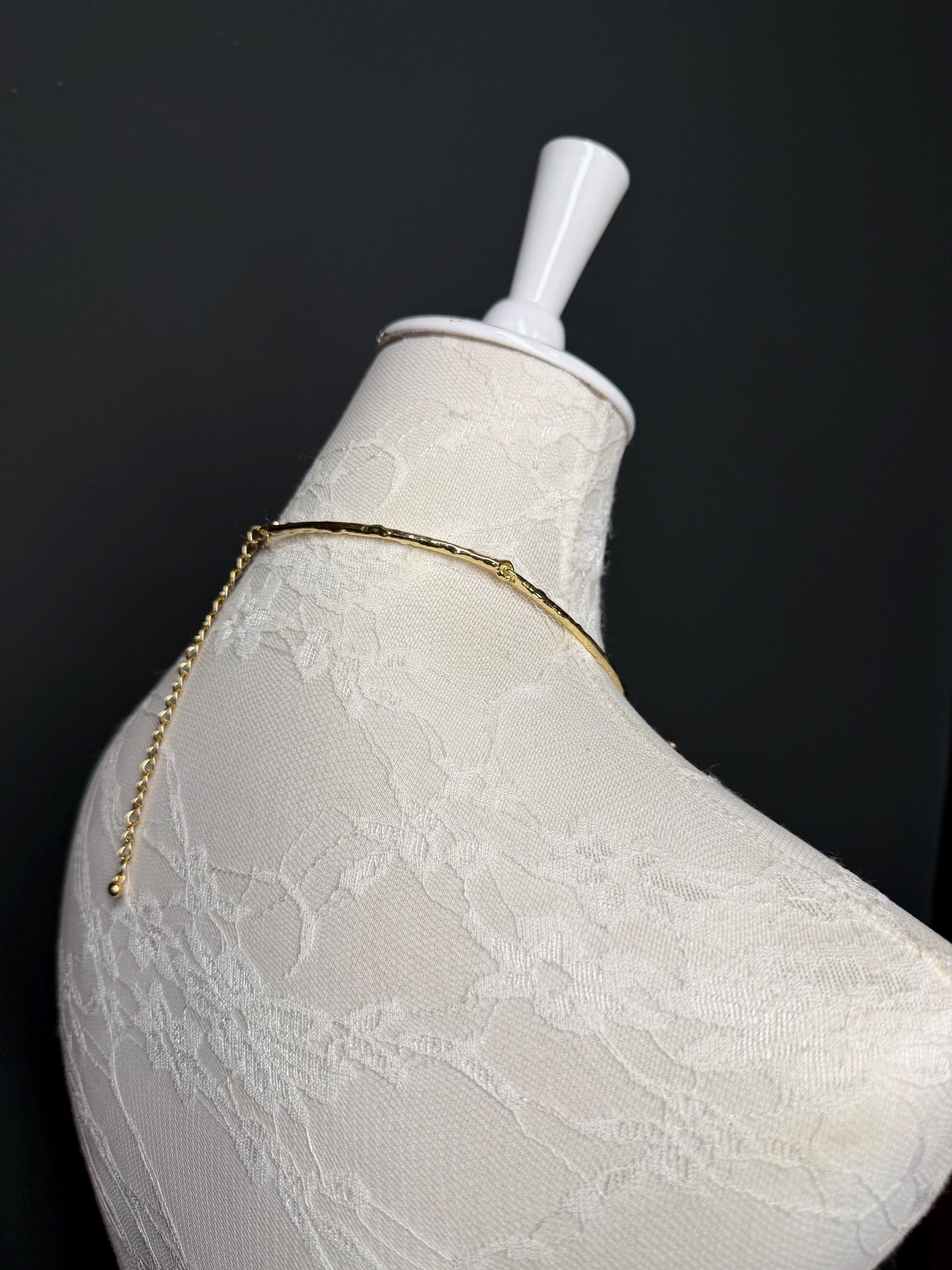 Handmade Floral Leaf Choker