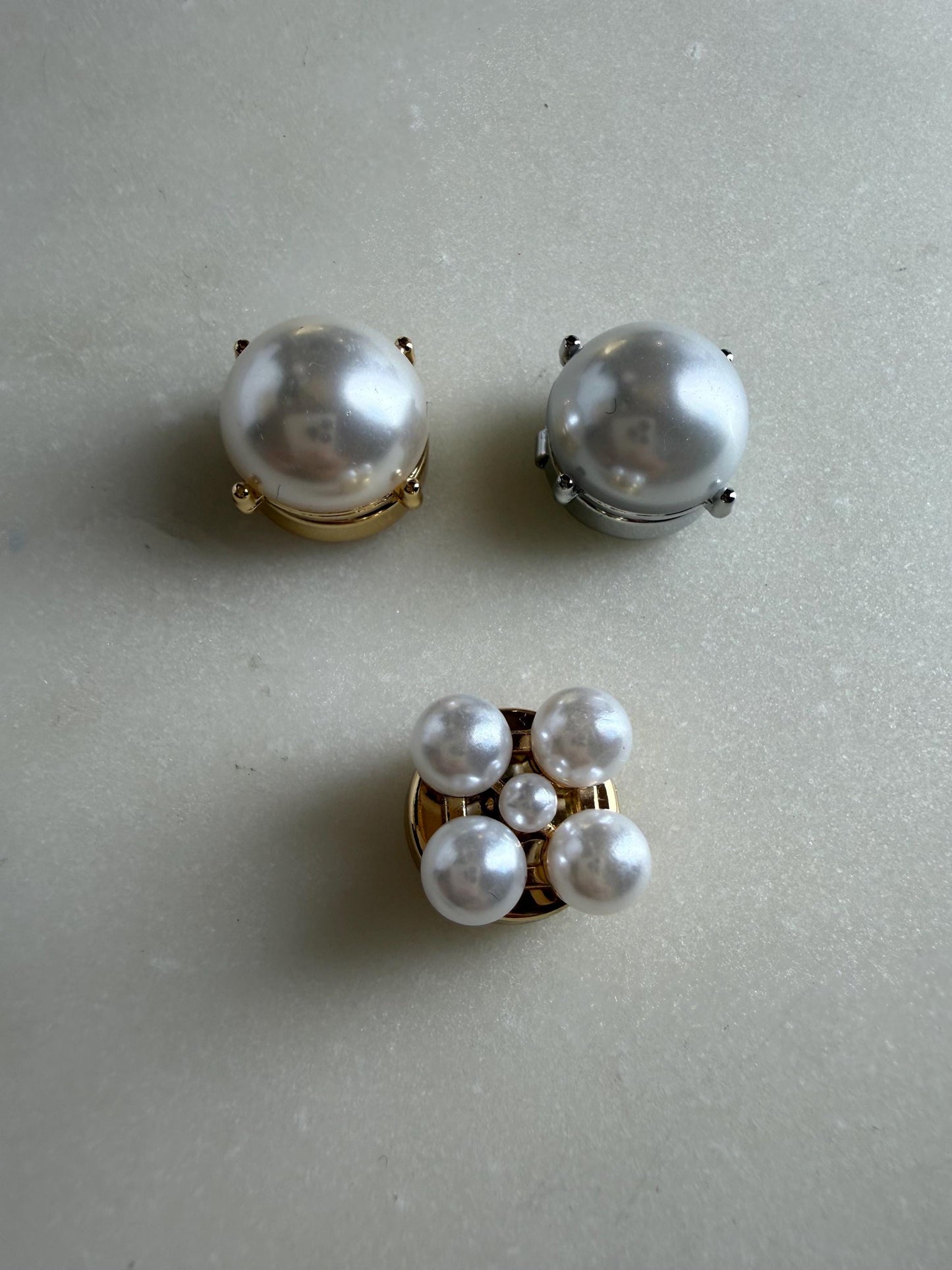Pearl Button Covers for Shirts (Fits up to 18L), Bridal & Wedding Shirt Accessories