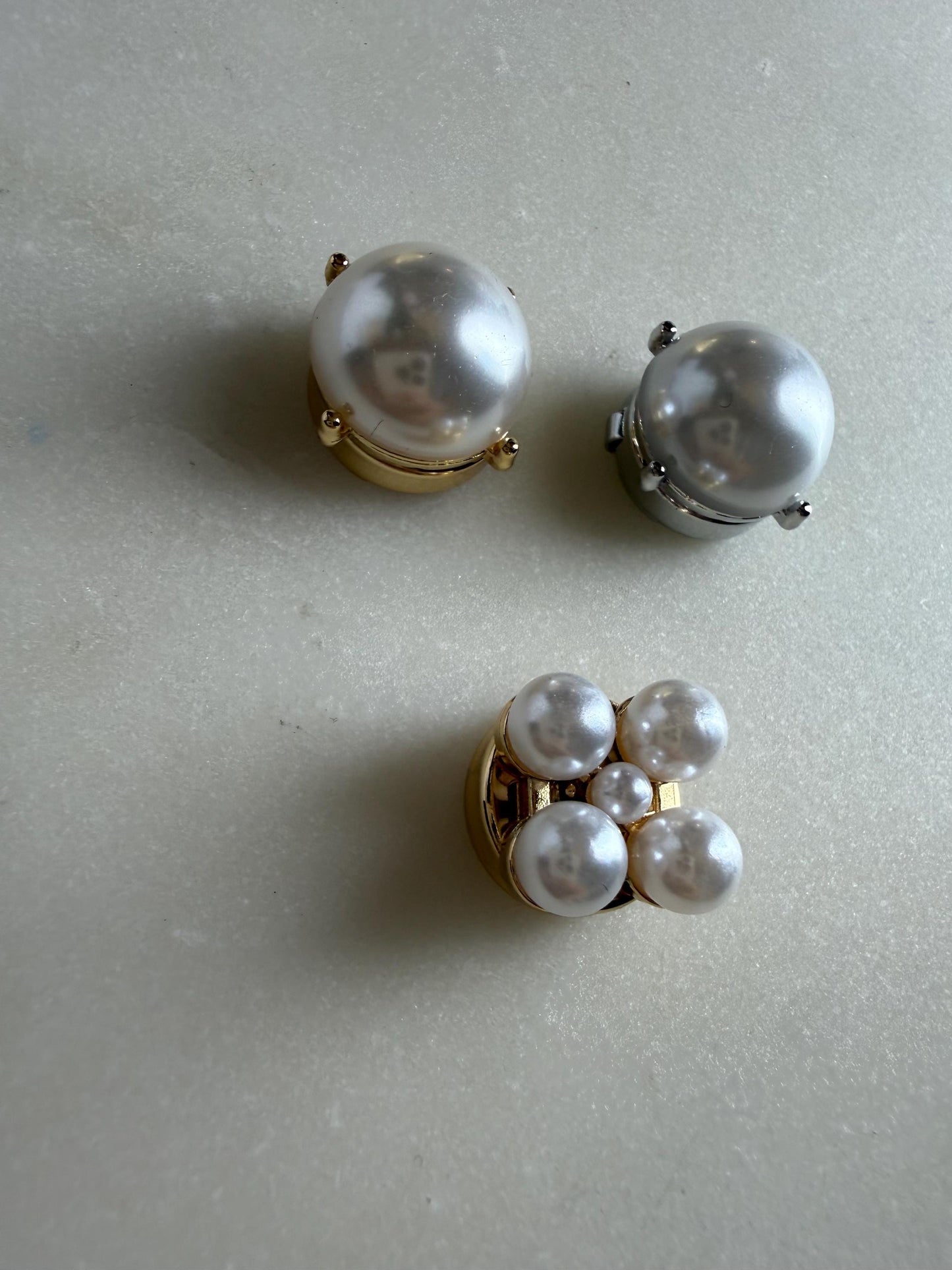 Pearl Button Covers for Shirts (Fits up to 18L), Bridal & Wedding Shirt Accessories