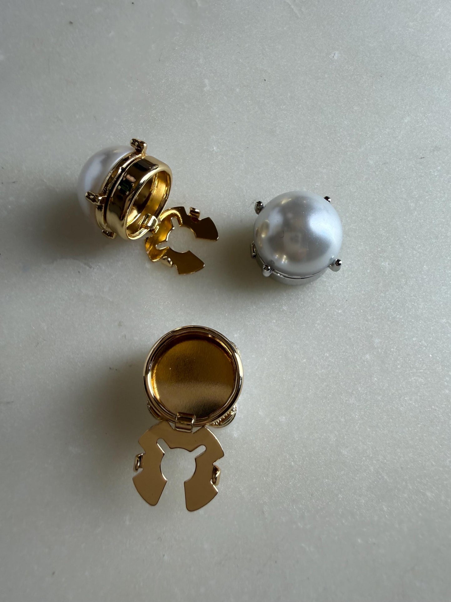 Pearl Button Covers for Shirts (Fits up to 18L), Bridal & Wedding Shirt Accessories