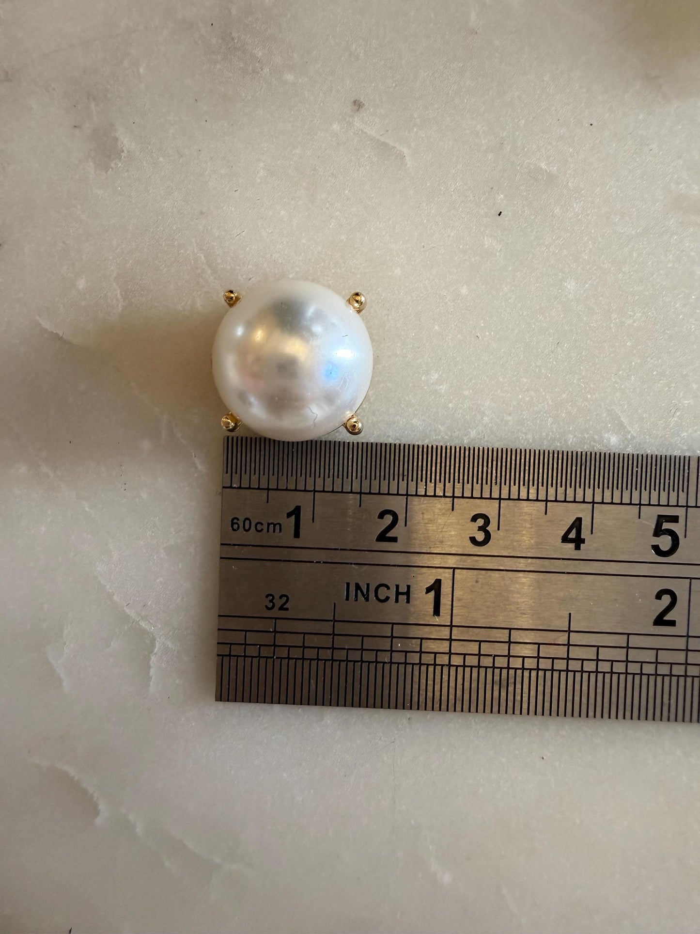 Pearl Button Covers for Shirts (Fits up to 18L), Bridal & Wedding Shirt Accessories