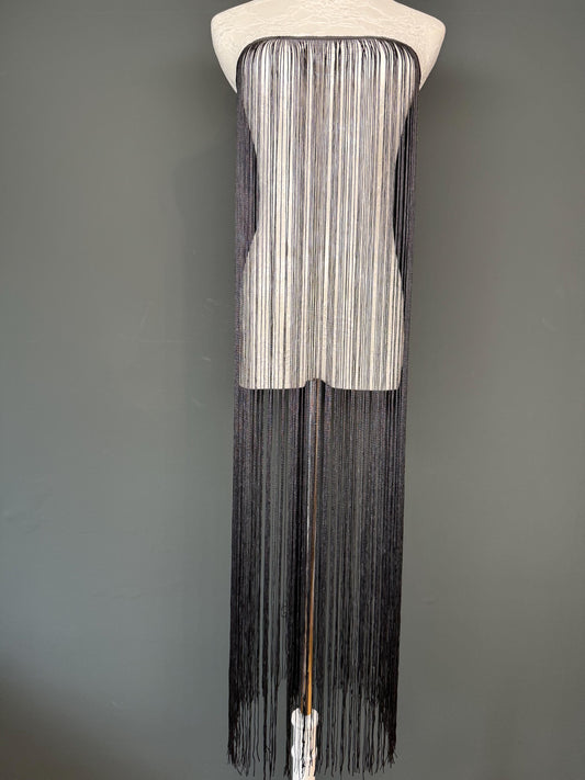 40” Wide Fringe Trim, 100cm Wide Fringe Trimming, High Quality, Dense High Quality Fringe, Black, 27 Colours