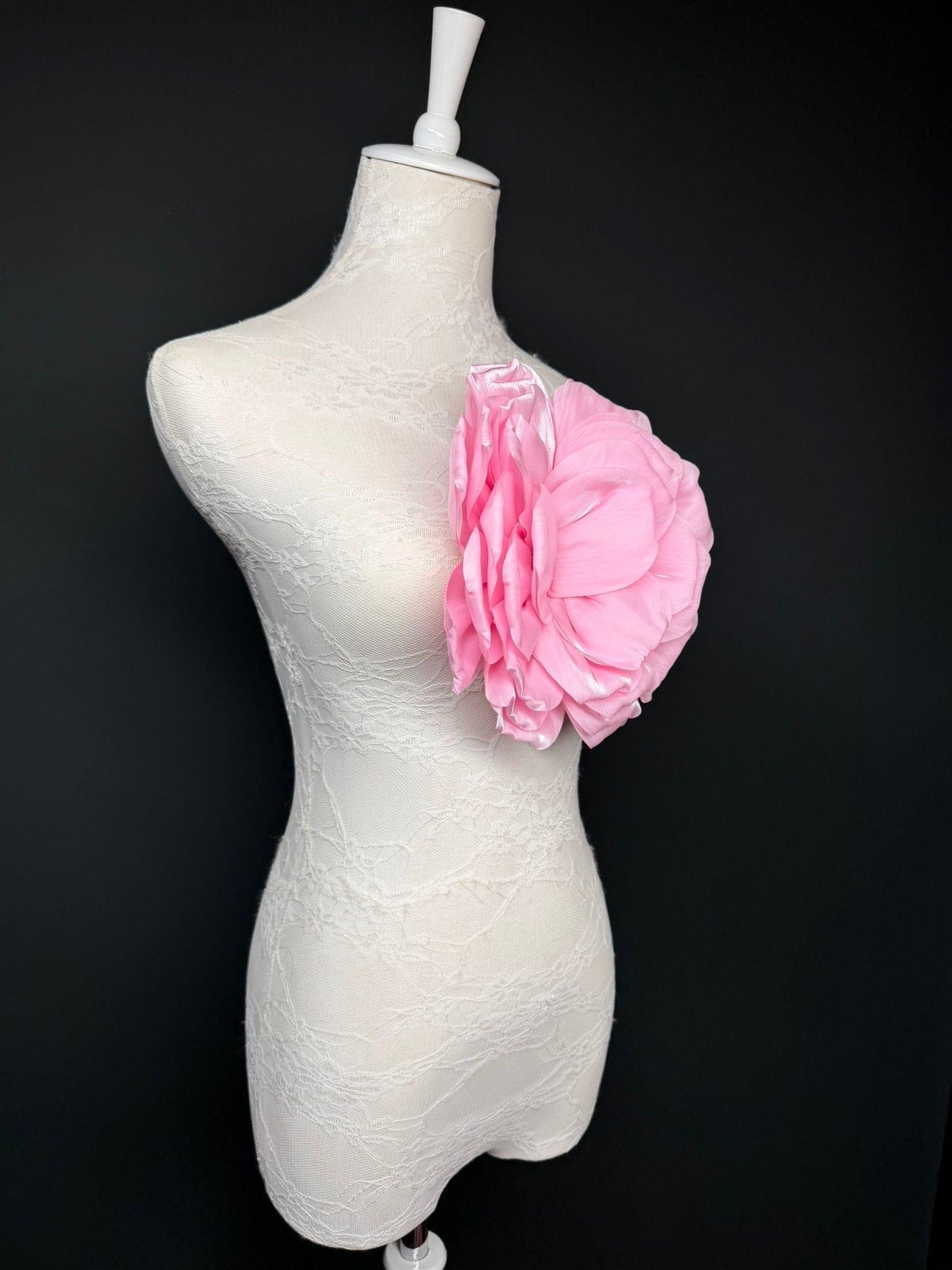 Oversized Large Corsage Flower, Pink, 7 colours, 8.5” Wide, 21cm