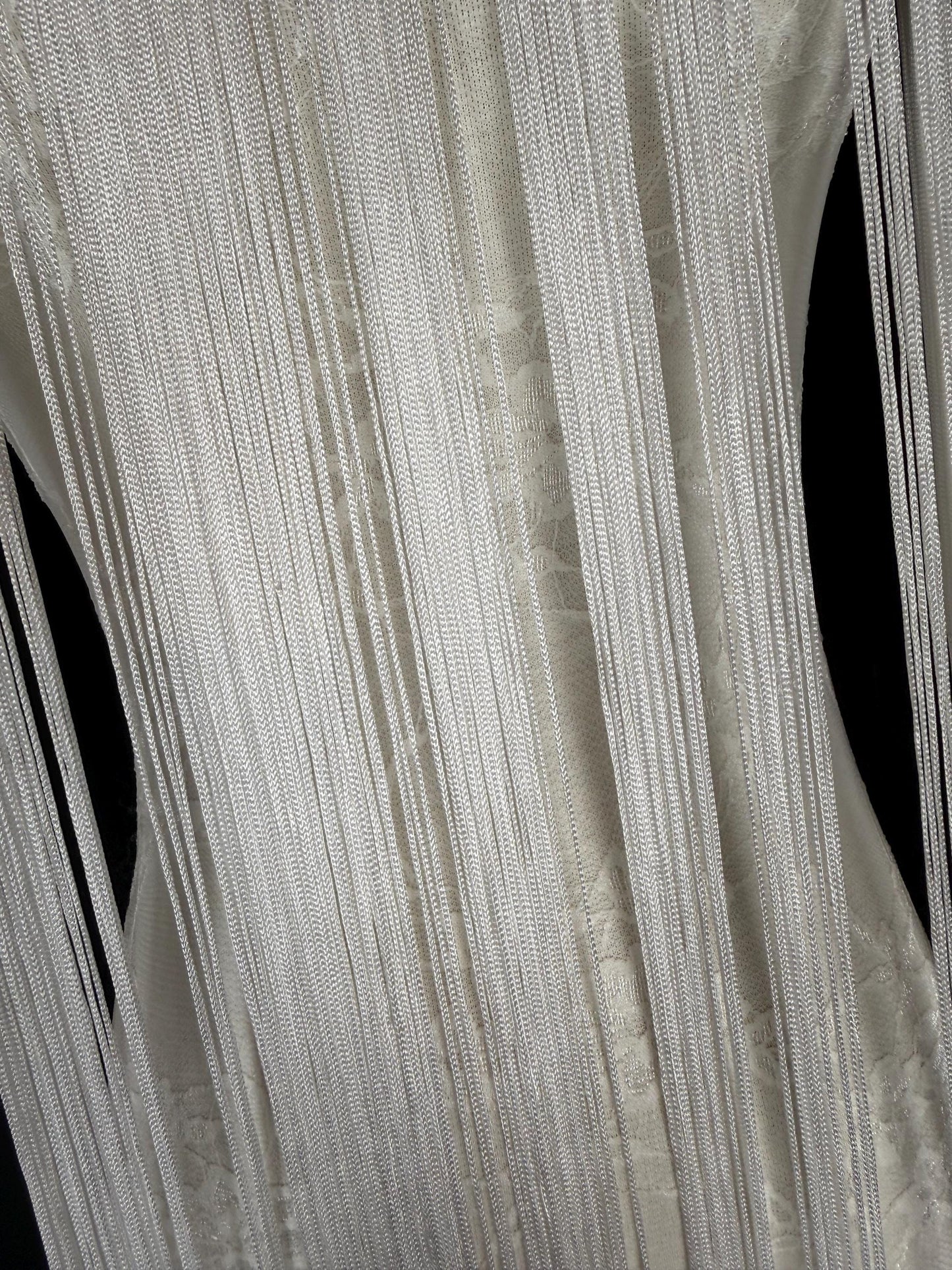 67" Dense Fringe Trim White, 4 Colour Options