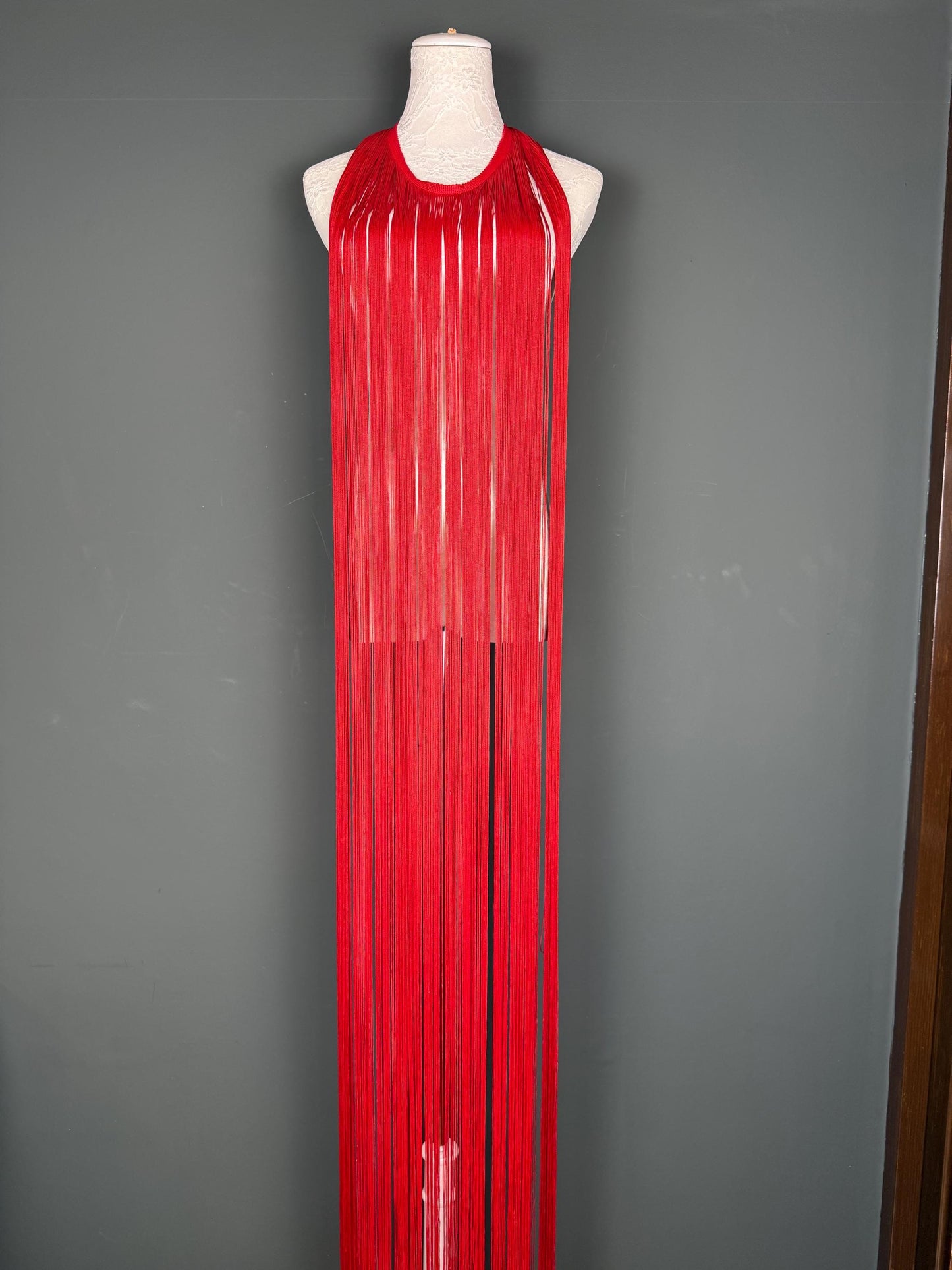 67" Dense Fringe Trim White, 4 Colour Options