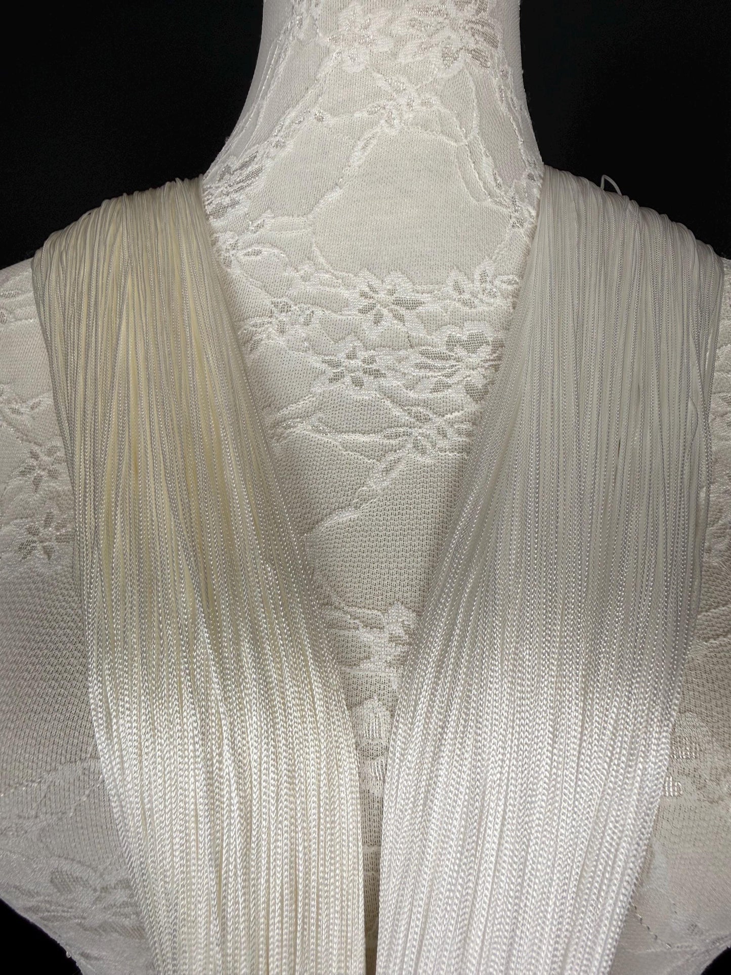 67" Dense Fringe Trim White, 4 Colour Options