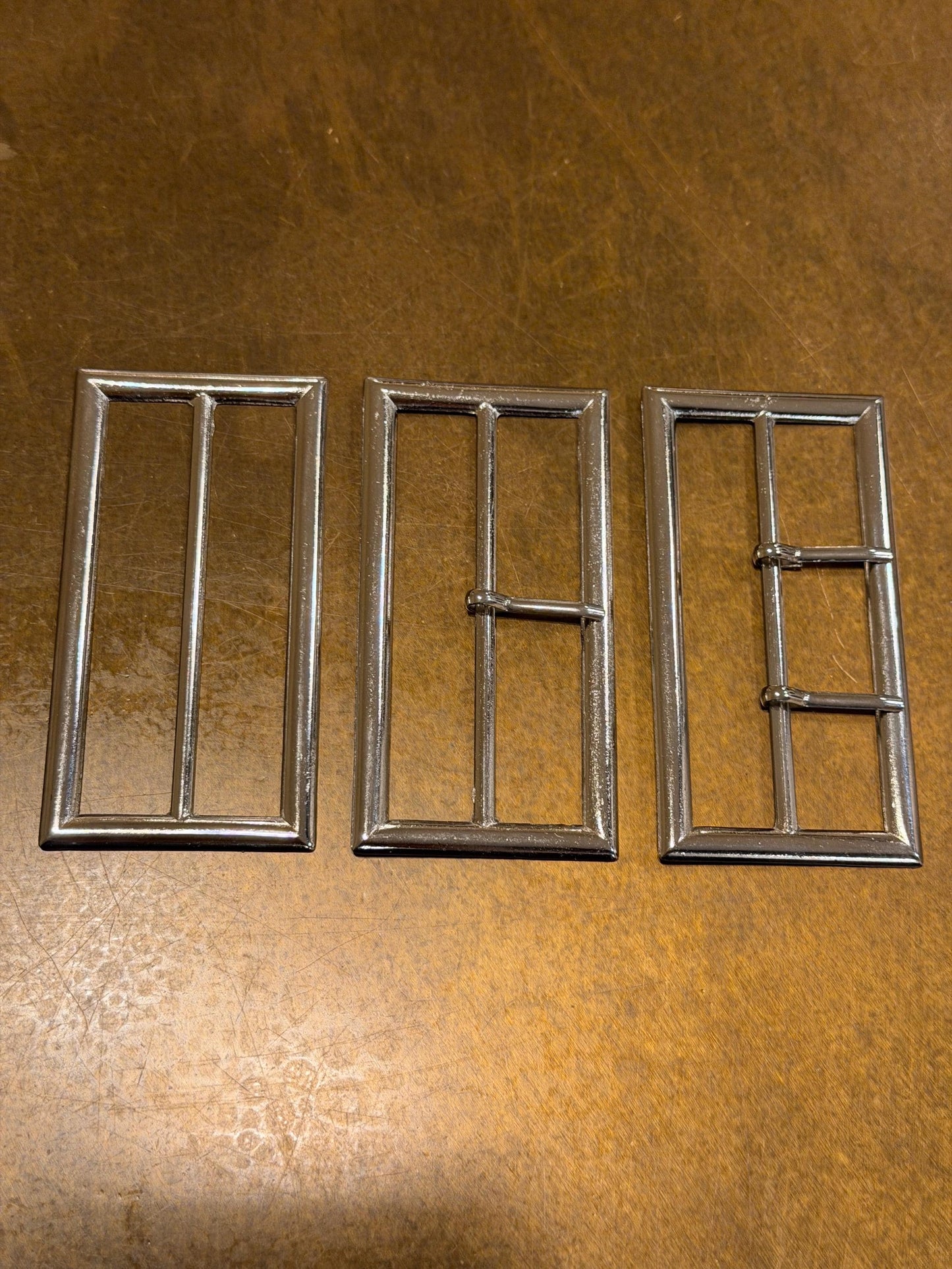 Buckle, Metal Silver Buckle, 8cm Middle Bar, 9cm x 4.5cm size, Slider, Belt Buckle, Prongs, Costumes, Couture, Elegant, Fashion