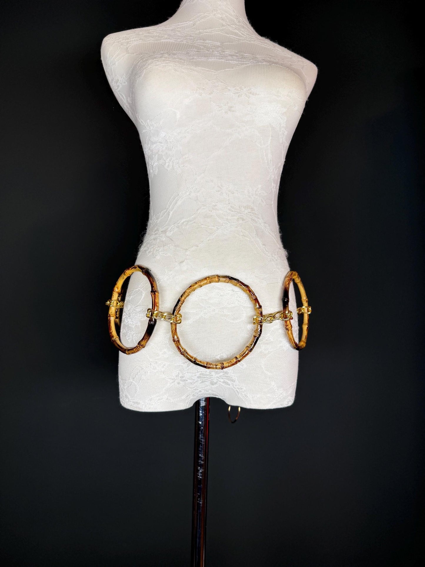 X-long Ring Belt, Bamboo Ring Belt, Teen Sizes, Sizes 18”-60”, Custom, Fan Design, High Quality, Wood, Bamboo belt, Fashion Accessory