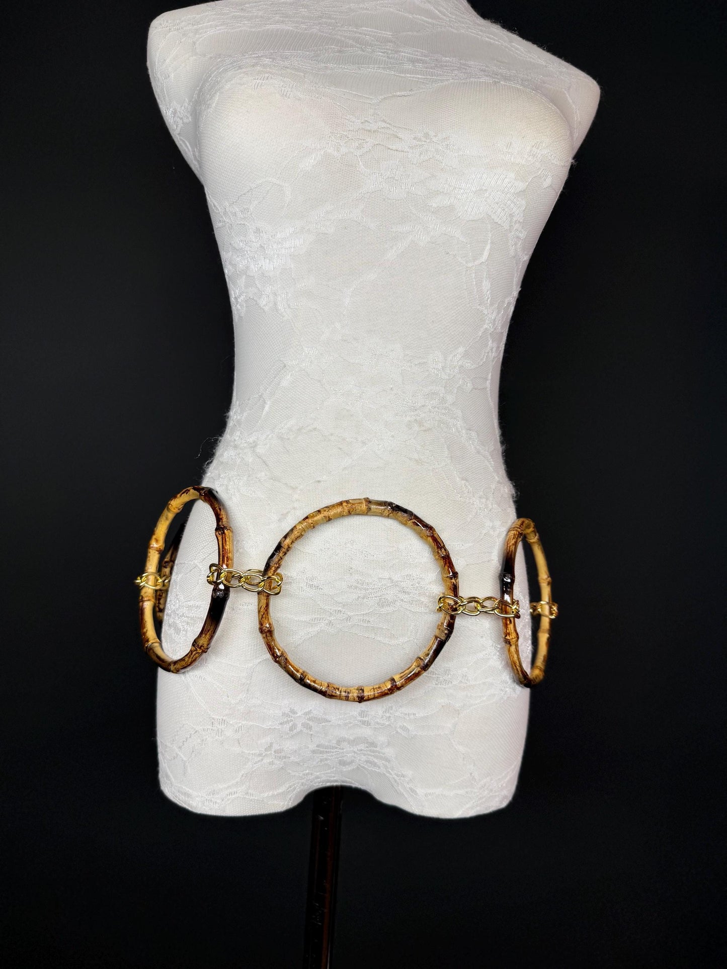 X-long Ring Belt, Bamboo Ring Belt, Teen Sizes, Sizes 18”-60”, Custom, Fan Design, High Quality, Wood, Bamboo belt, Fashion Accessory