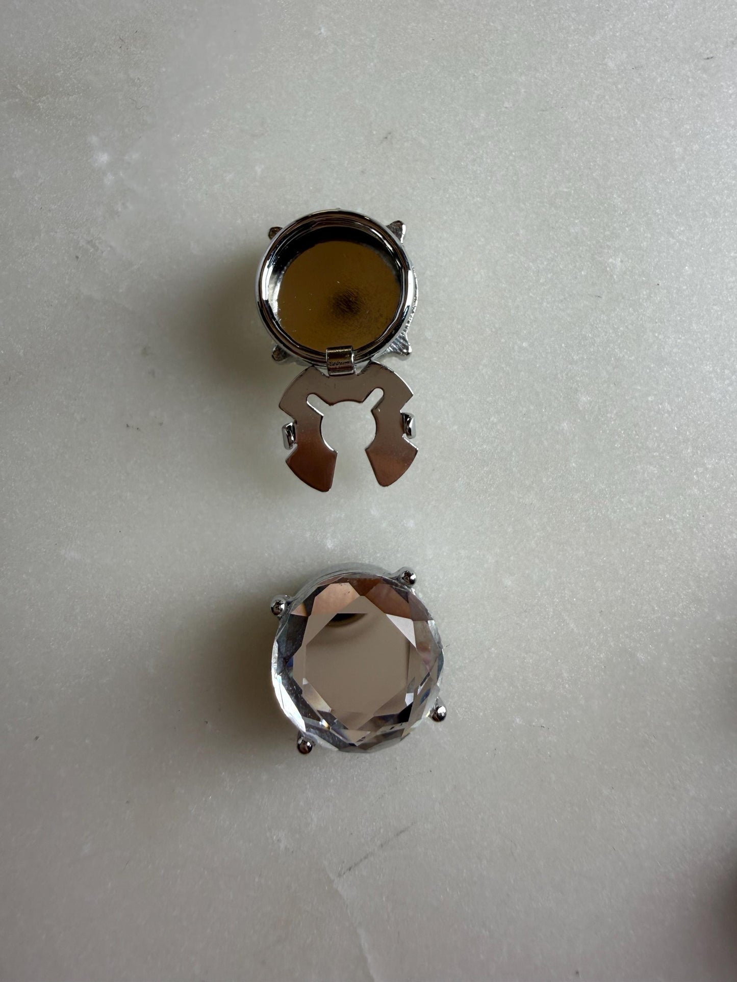 Jewel Button Covers for Shirts (Fits up to 18L), Bridal & Wedding Shirt Accessories