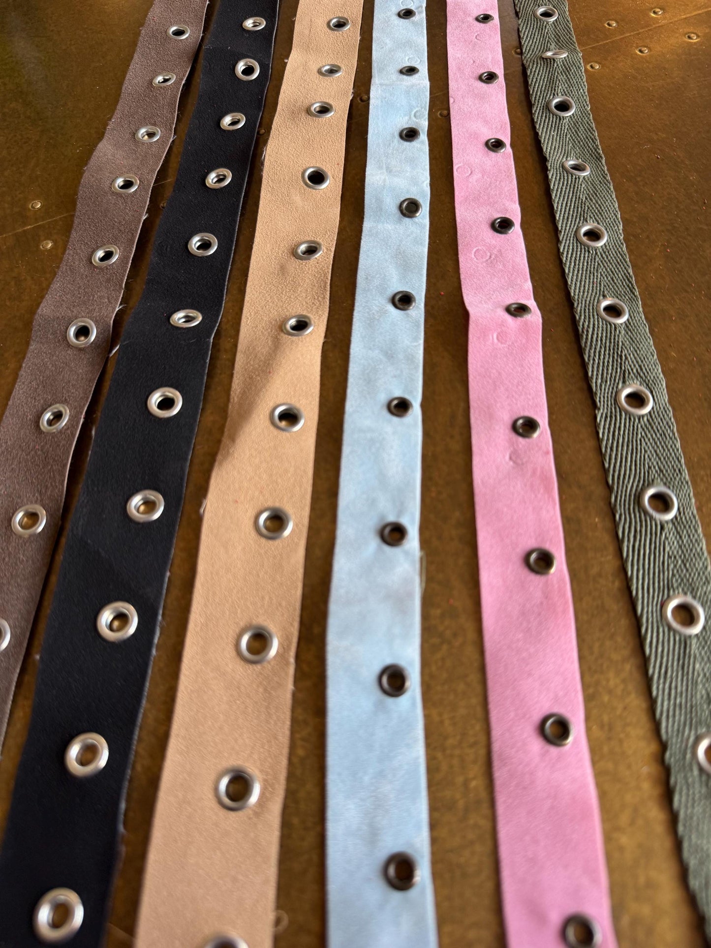 Cotton Herringbone Eyelet Tape, 20-25mm Width