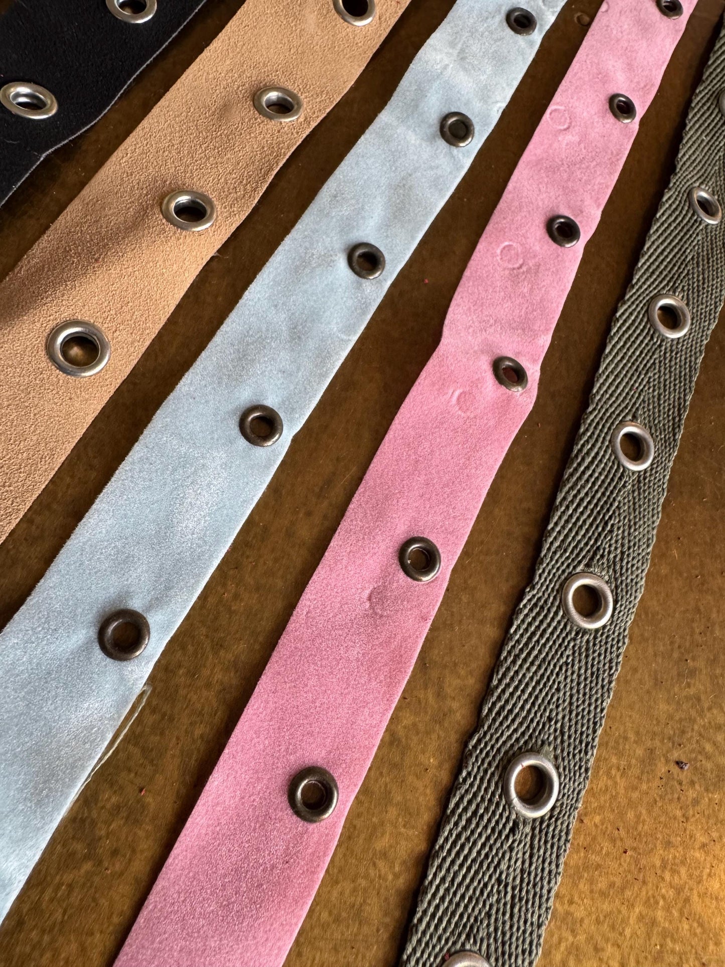 Cotton Herringbone Eyelet Tape, 20-25mm Width