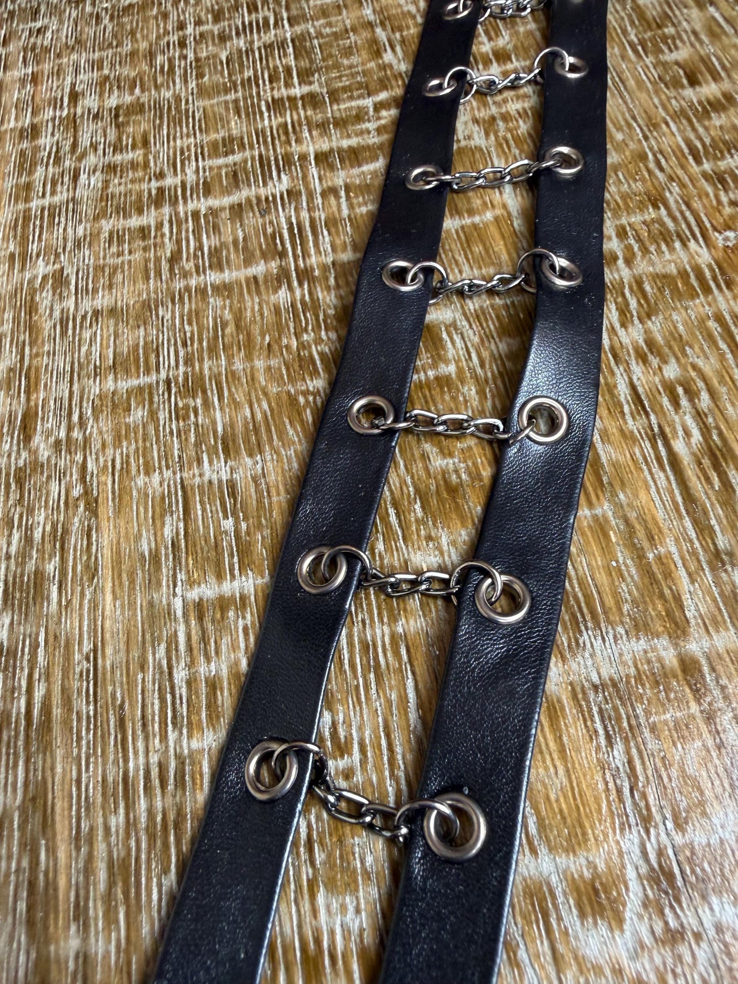 Eyelet Tape with chain, Clothing, crafts