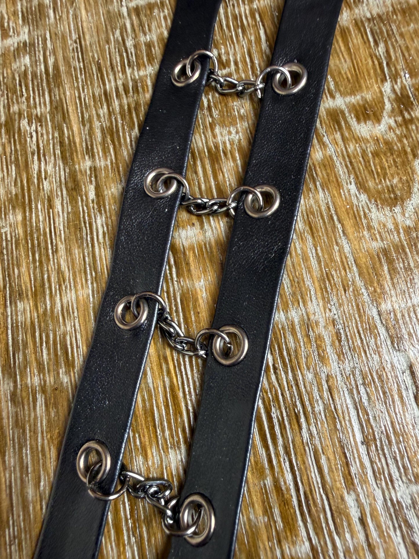 Eyelet Tape with chain, Clothing, crafts