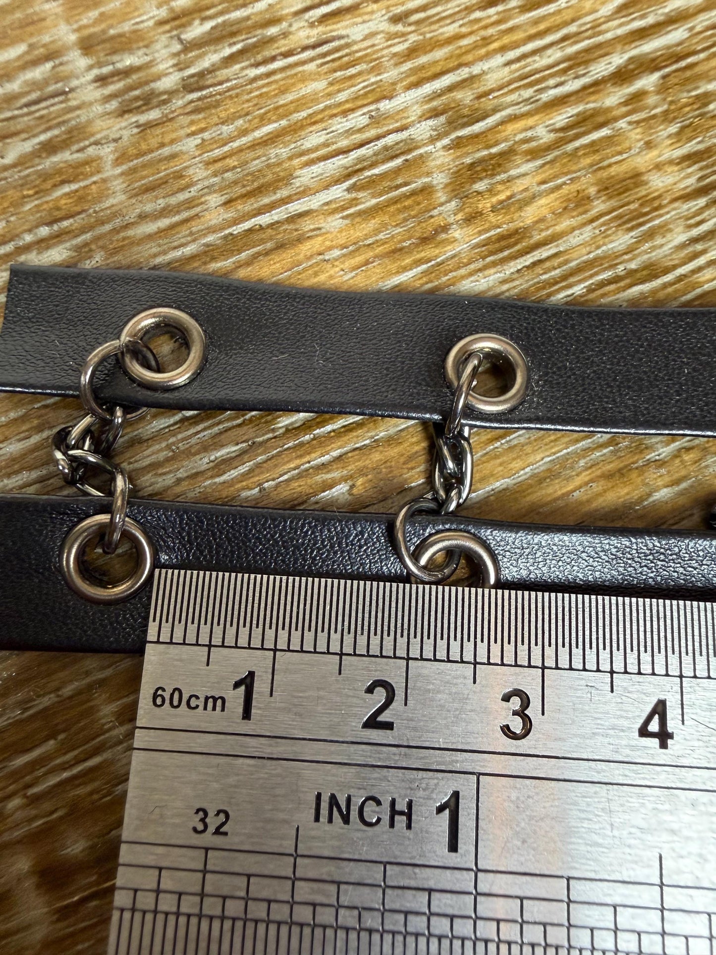 Eyelet Tape with chain, Clothing, crafts