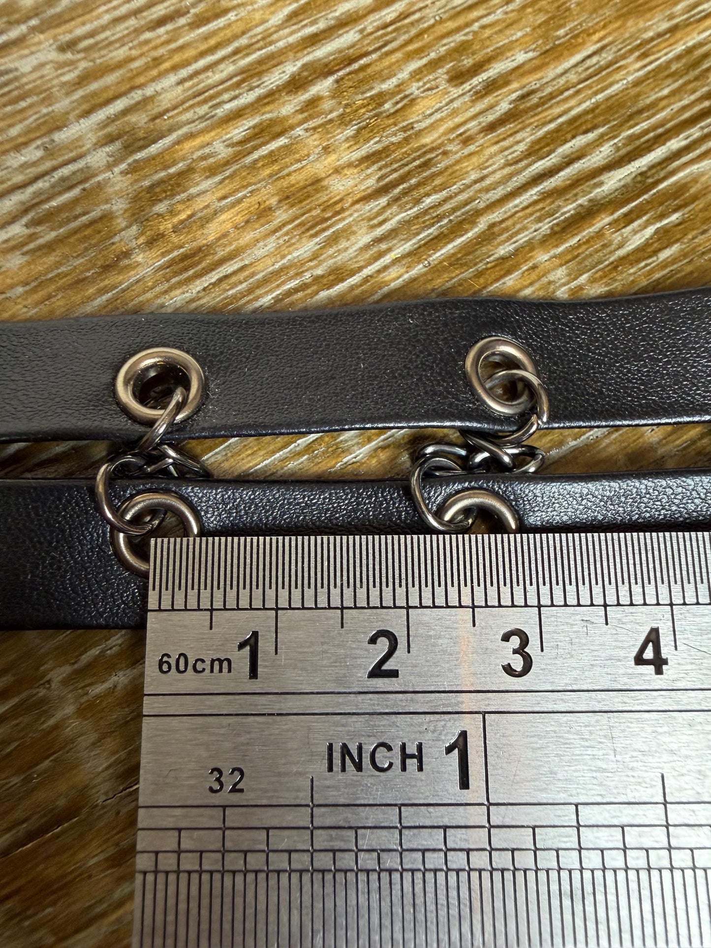Eyelet Tape with chain, Clothing, crafts