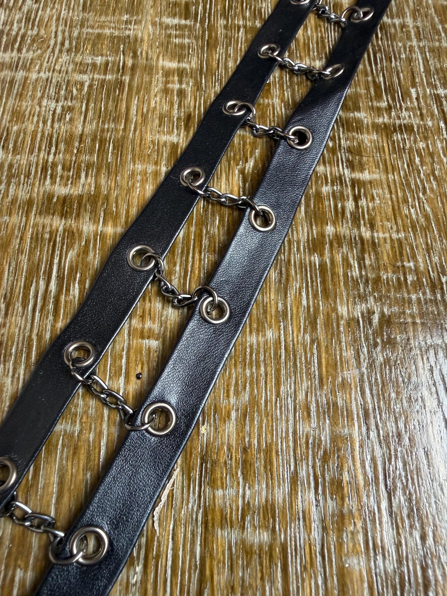 Eyelet Tape with chain, Clothing, crafts