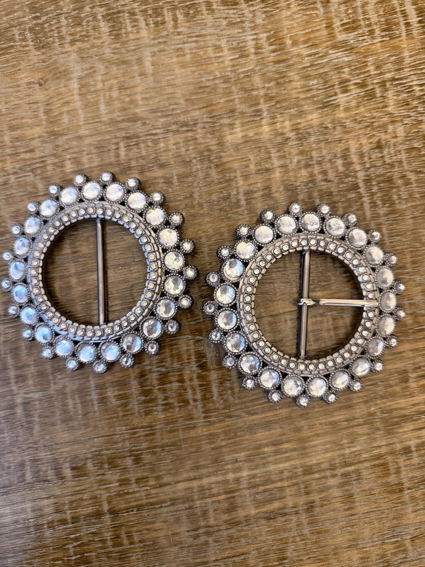 Rhinestone Buckle, Light Weight ABS, Clothing Belt Accessory