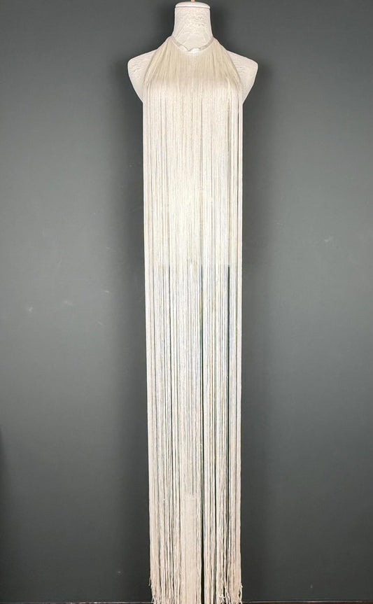 67" Dense Fringe Trim Ivory, 4 Colour Options