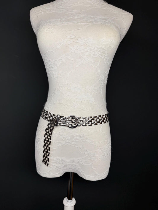 X-long Ring Belt, Metal Ring Belt, Teen Sizes, Size 18”-60”, Fan Design, Fan Collection, Gold, Silver Metal belt, Fashion Accessory