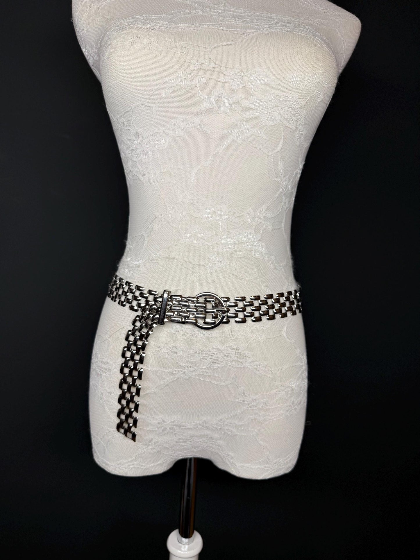 X-long Ring Belt, Metal Ring Belt, Teen Sizes, Size 18”-60”, Fan Design, Fan Collection, Gold, Silver Metal belt, Fashion Accessory
