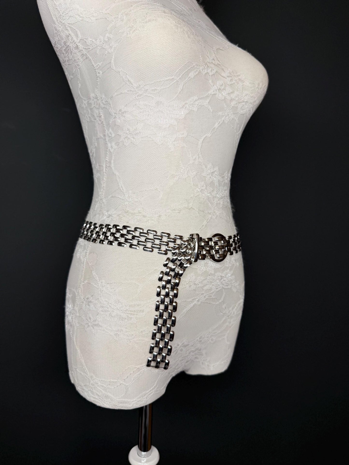 X-long Ring Belt, Metal Ring Belt, Teen Sizes, Size 18”-60”, Fan Design, Fan Collection, Gold, Silver Metal belt, Fashion Accessory