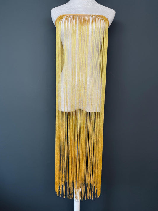 40" Dense Fringe Trim, 27 Colour Options