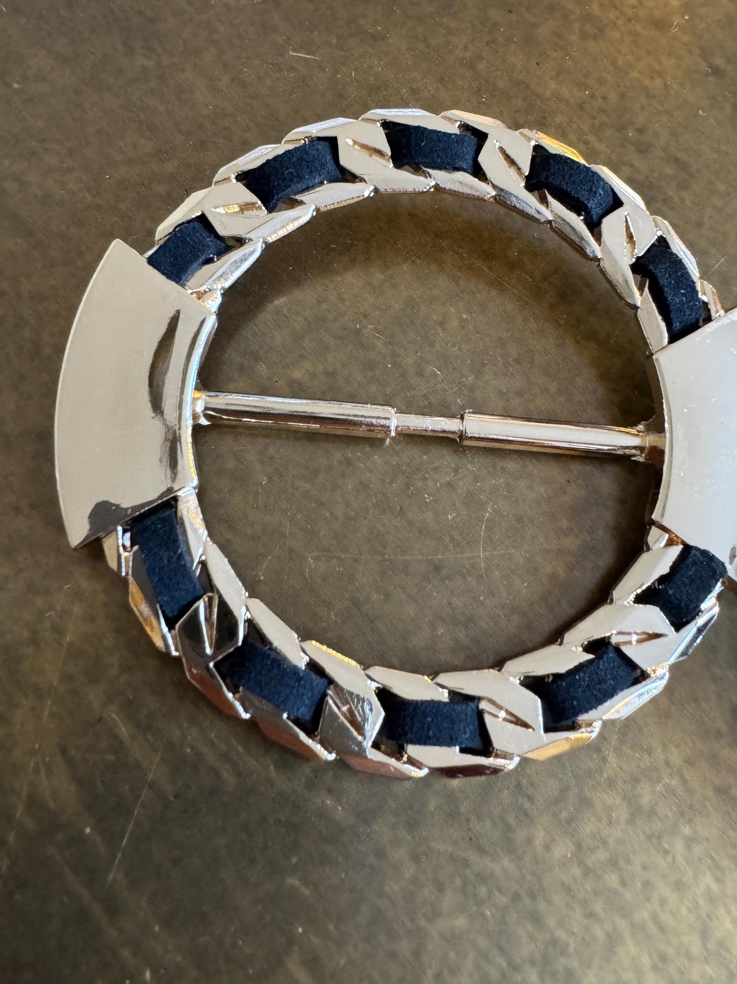 Metal Buckle, Statement Buckle, Gold Colour Solid Metal Buckle, Vegan, 8.5cm Circle, Couture, Swimwear, Clothing, Dresses