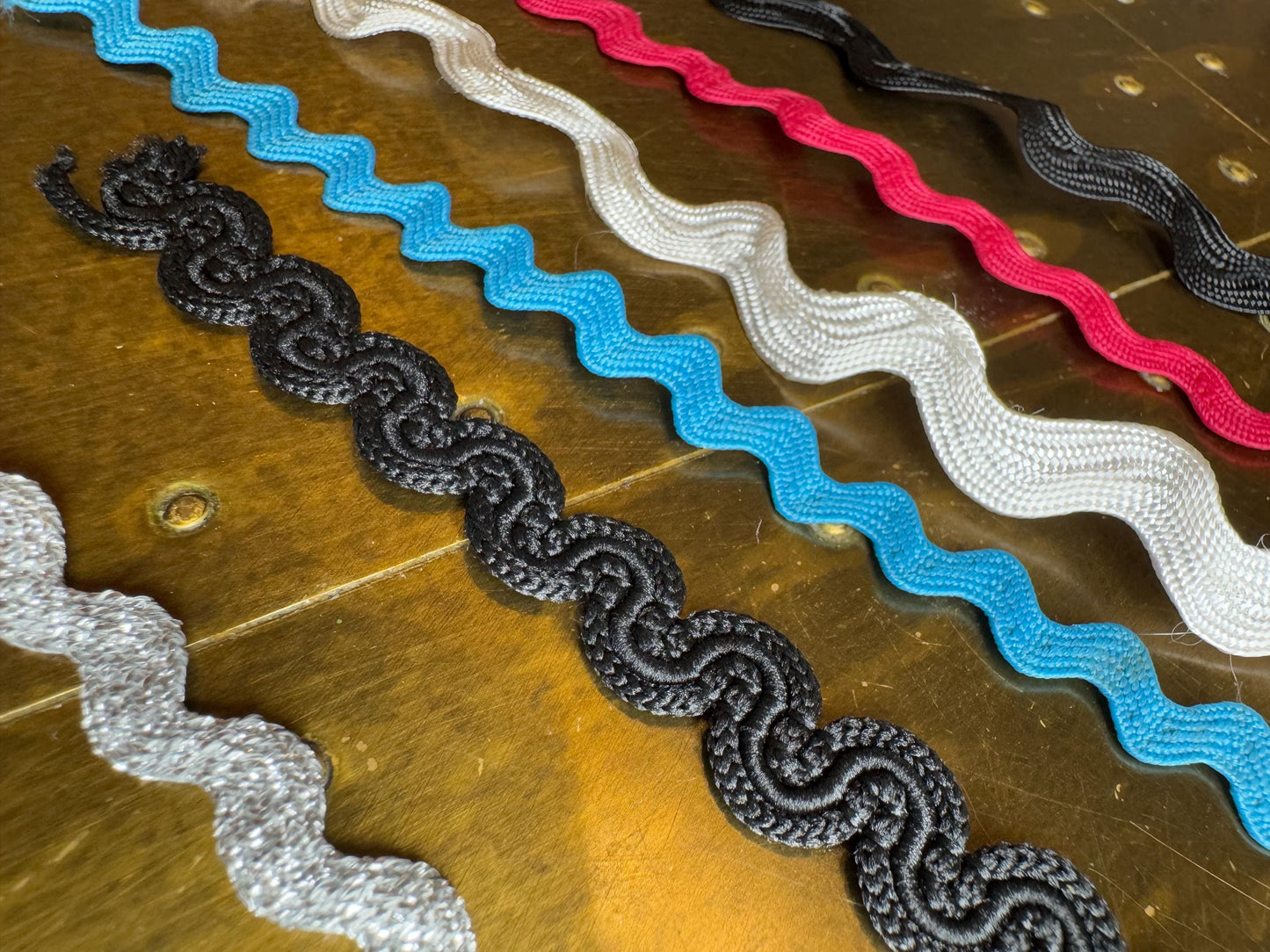 Ric Rac, Rik Rak Briading, Sewing Trim, Braid, Crafts, Cards, Clothing