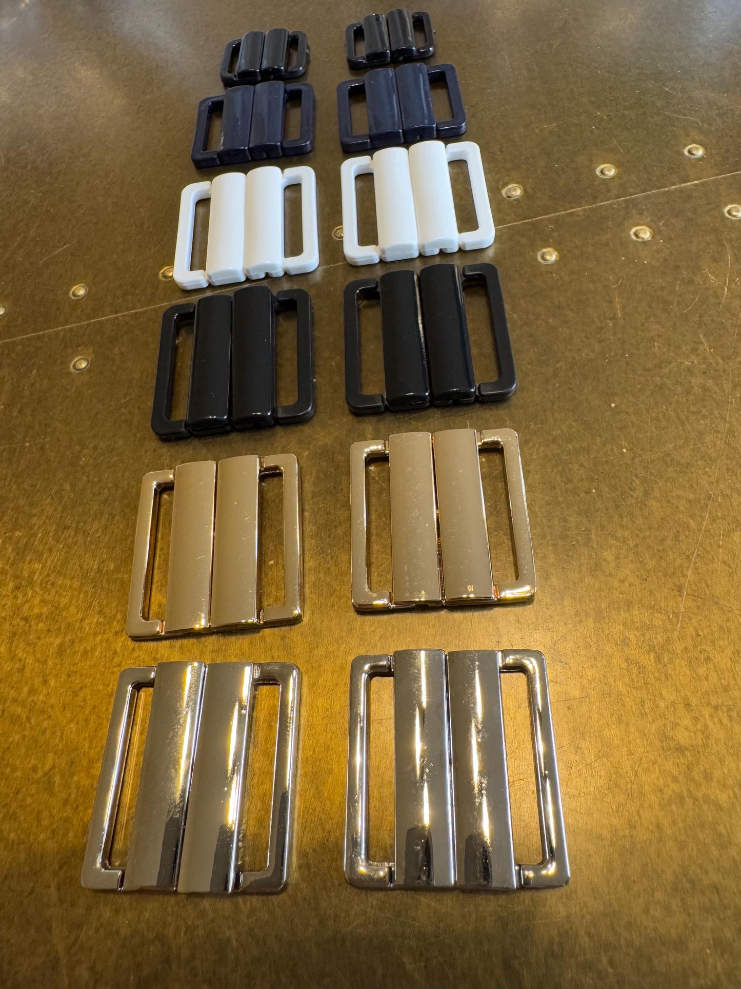 Swimwear Buckle, Two Part Buckle, Clear Transparent, Black, White, Swimwear Buckle, Quality, Buckle, Plastic Buckle Buckle Replacement