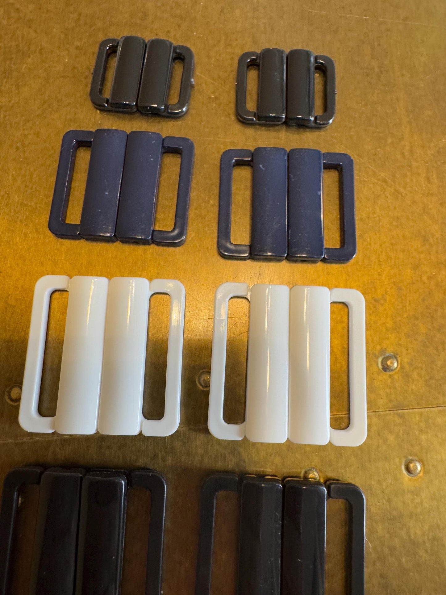 Swimwear Buckle, Two Part Buckle, Clear Transparent, Black, White, Swimwear Buckle, Quality, Buckle, Plastic Buckle Buckle Replacement