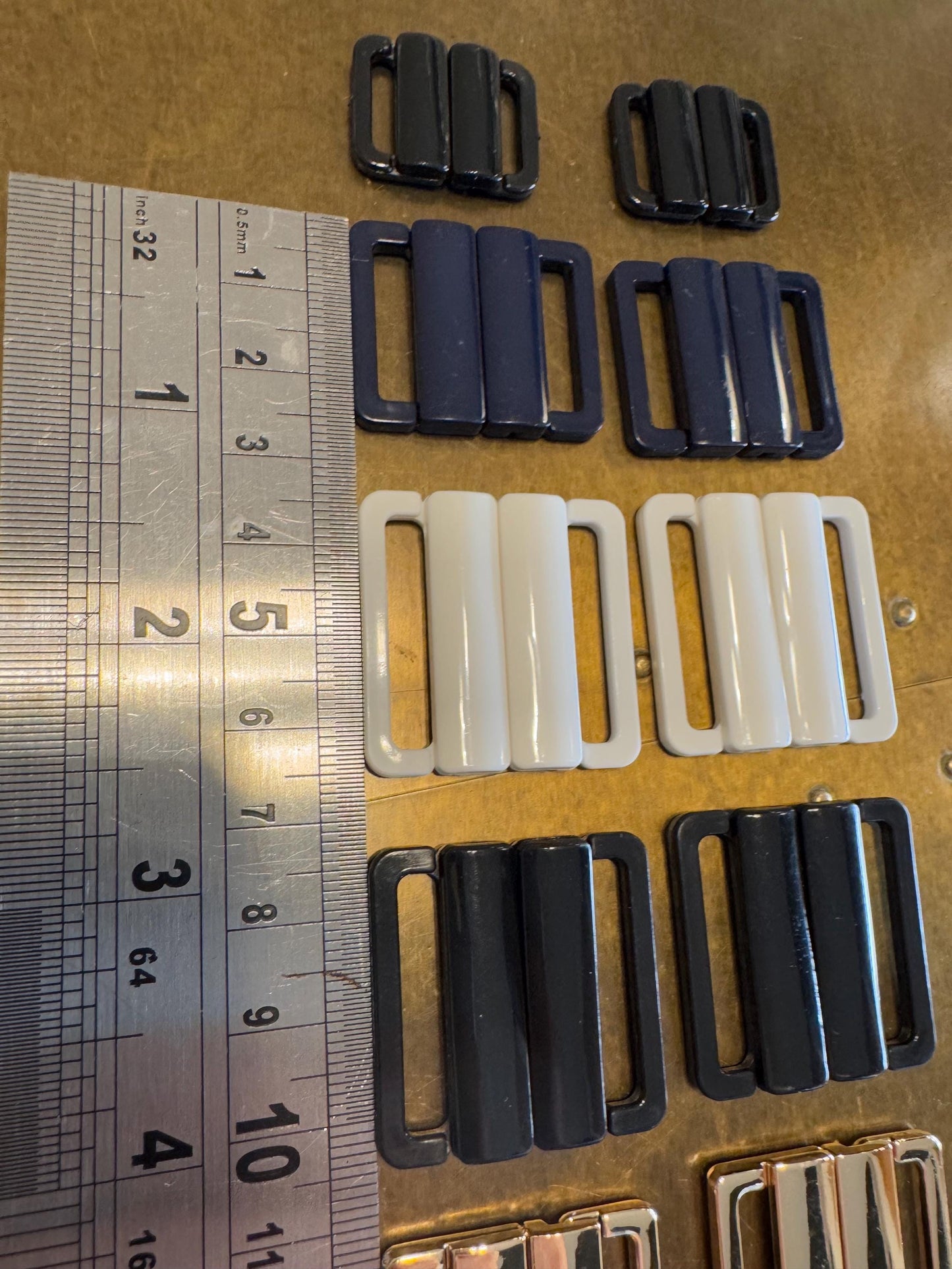 Swimwear Buckle, Two Part Buckle, Clear Transparent, Black, White, Swimwear Buckle, Quality, Buckle, Plastic Buckle Buckle Replacement