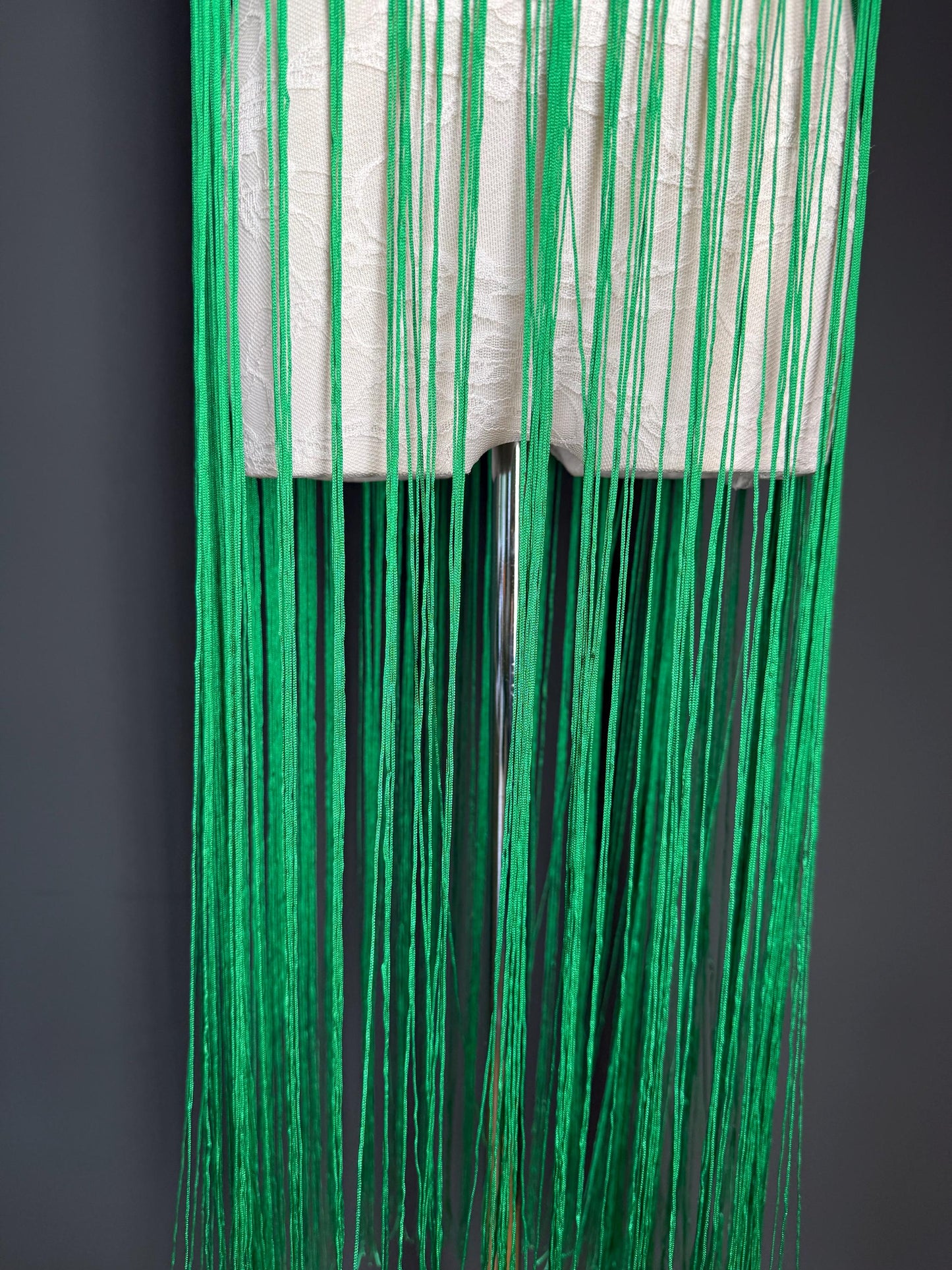 40” Wide Fringe Trim, 100cm Wide Fringe Trimming, High Quality, Dense High Quality Fringe, Jade Green, 27 Colours