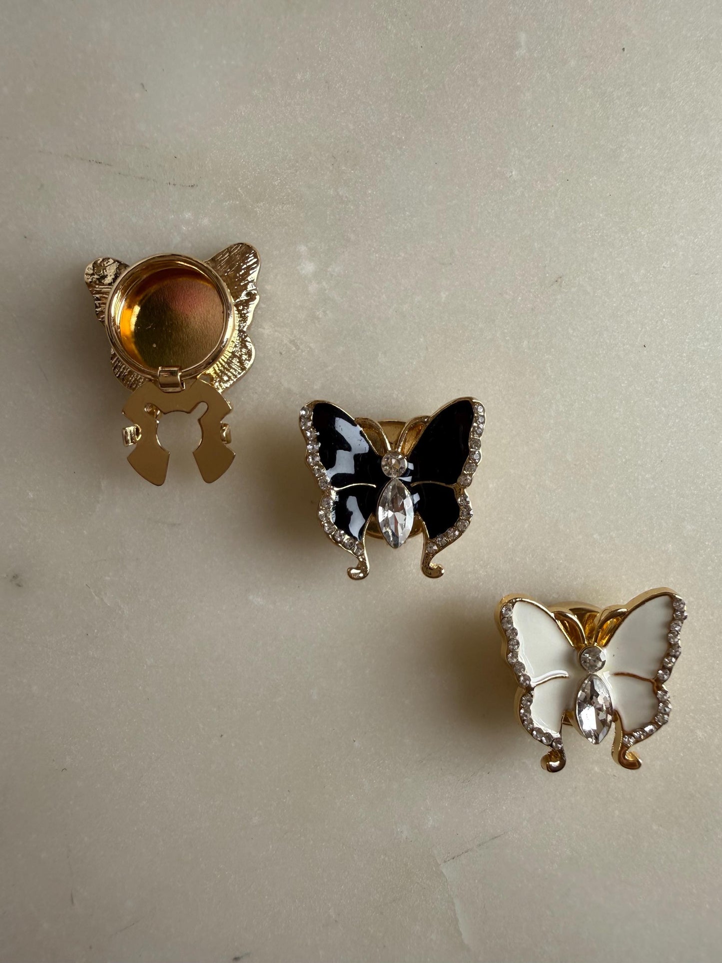 Butterfly Button Covers for Shirts (Fits up to 18L), Bridal & Wedding Shirt Accessories