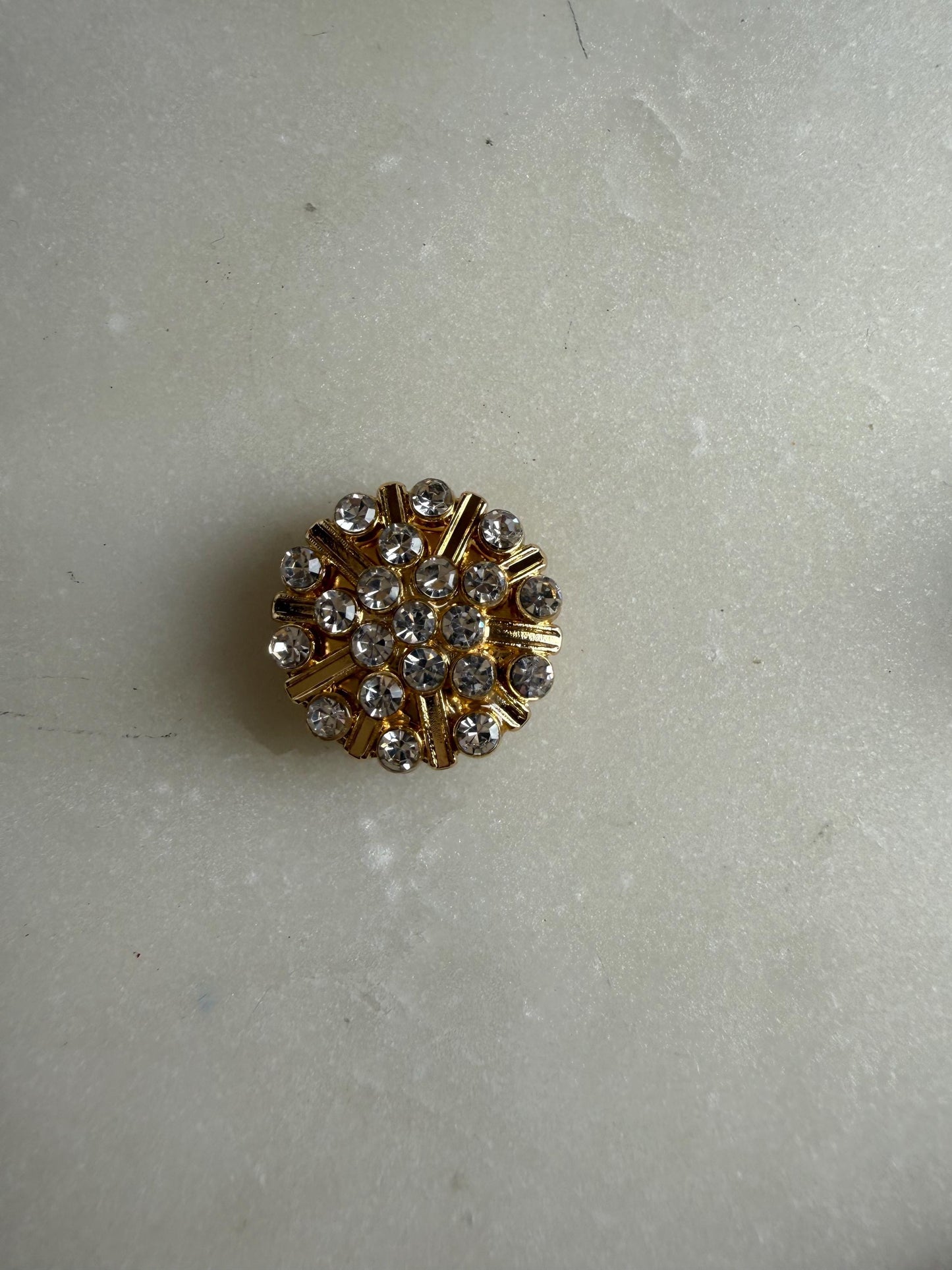 Jewel Button Covers for Shirts (Fits up to 18L), Bridal & Wedding Shirt Accessories