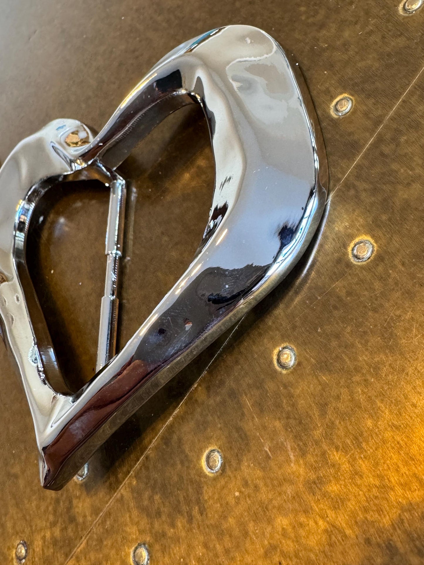 Heart Metal Buckle, Statement Buckle, Silver Colour Solid Metal Buckle, 9cm x 8.5cm, Couture, Swimwear, Clothing, Dresses