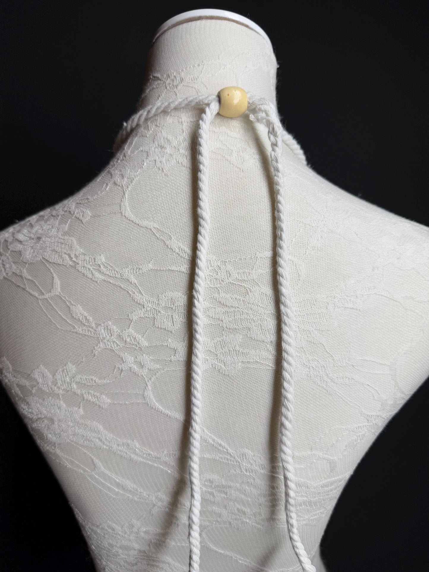 Pearl Necklace, body jewellery, bridal, Wedding, Pearls, FAN Design, Elegant, Holiday Necklace, Swimwear, Beach Wear, Resort