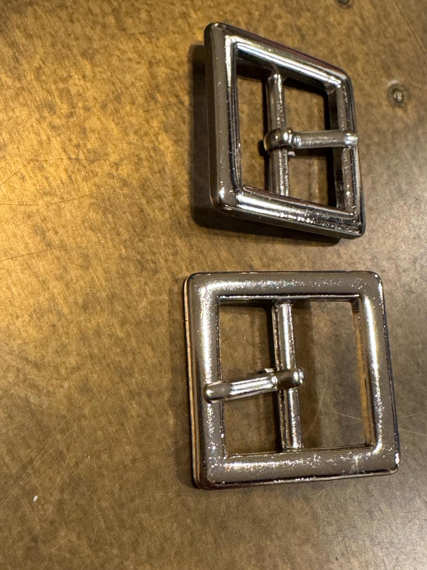 30mm Square Metal Buckle with Prong, Belt Buckle, Silver Buckle 20mm Bar, Belt Buckle, Slide Buckle, Swimwear, Clothing, Shoes, Crafts, Bags
