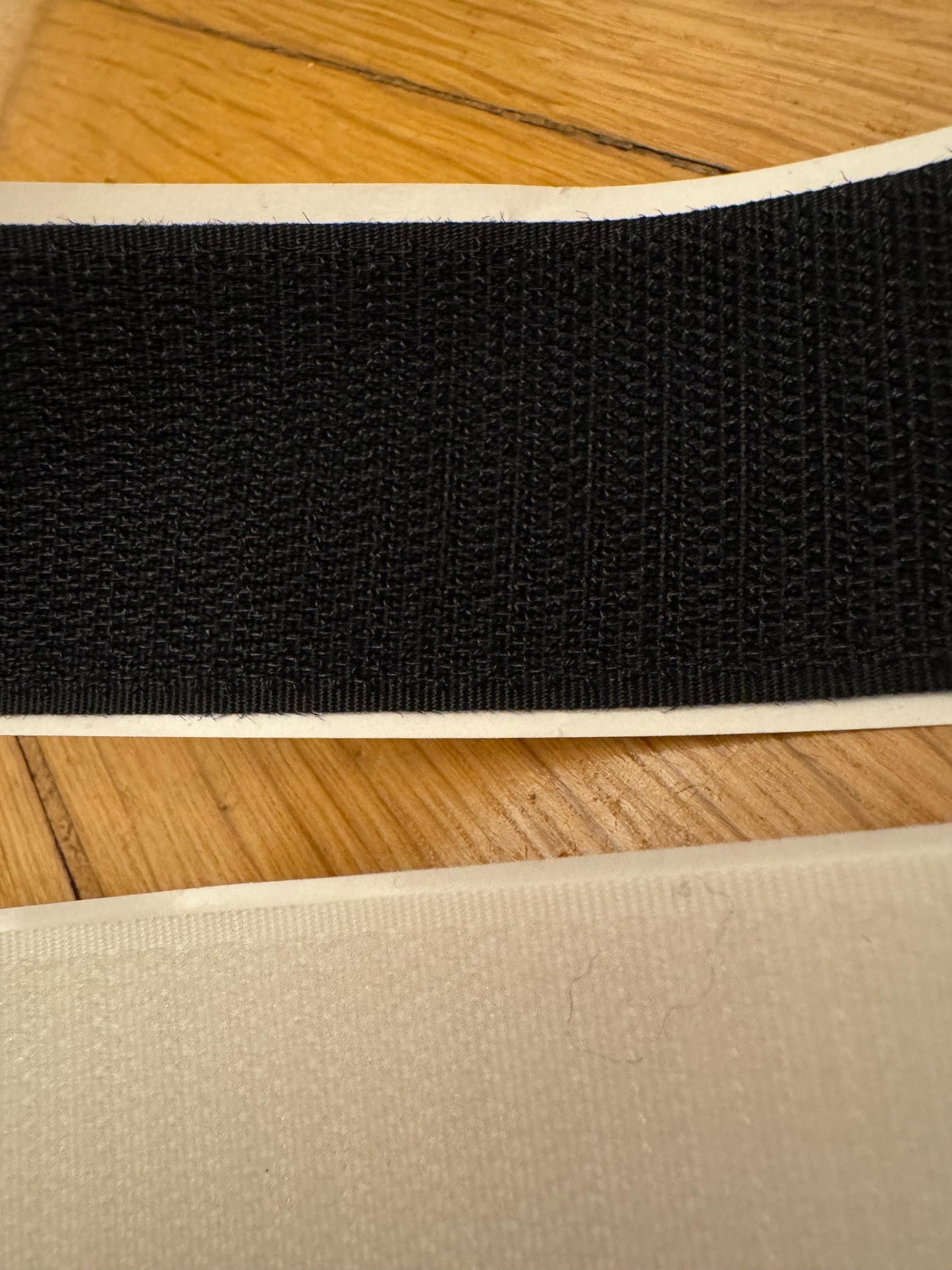 Hook and Loop, 38mm Wide, Self Adhesive, Sew On, Clothing, Bags, Crafts, Home Projects, Phone, High Quality, Black, White, 1.5” wide