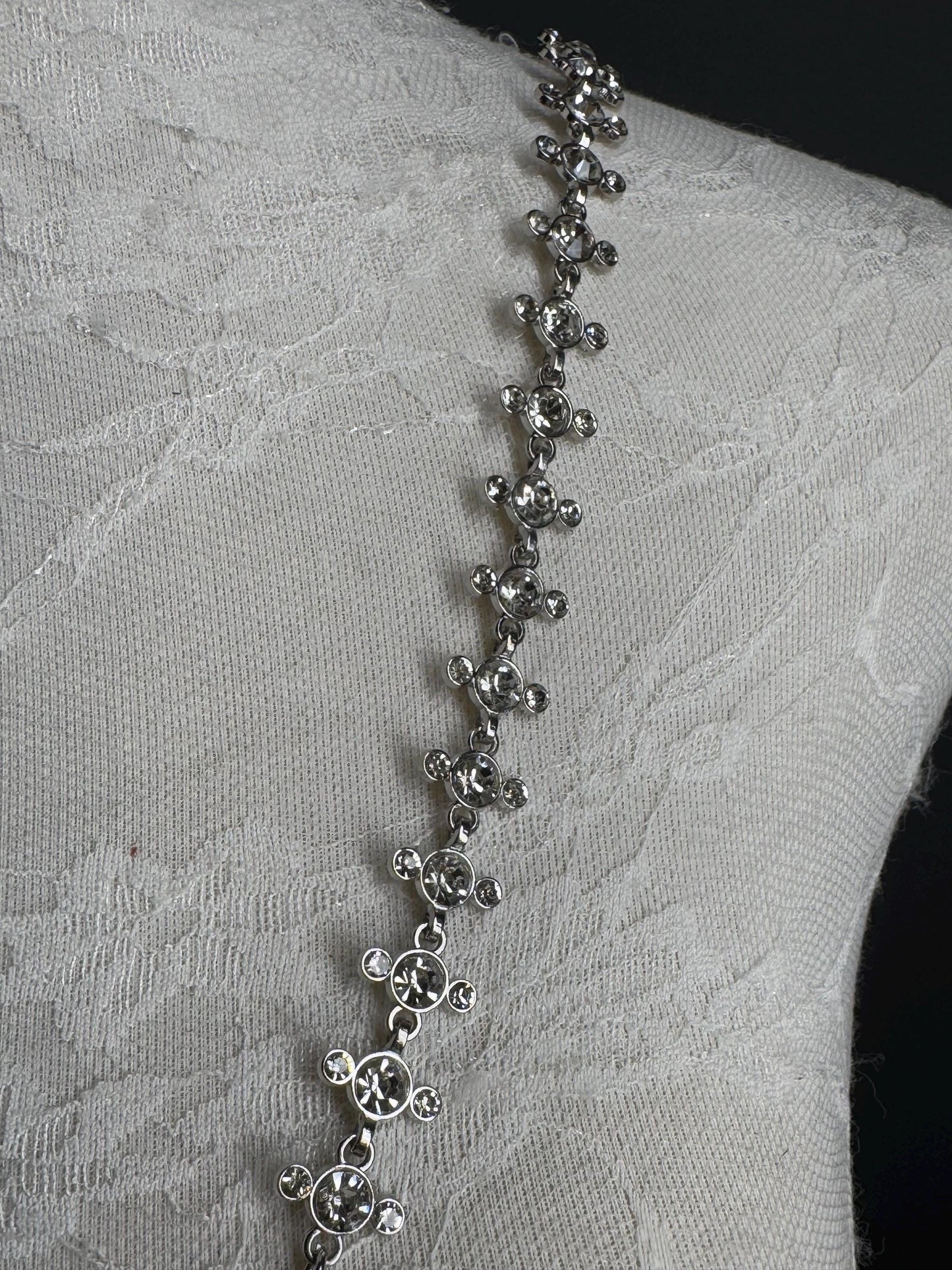 Jewel Diamanté Metal Chain Straps, Quality Chain Straps, Shoulder Straps, 100+ sizes, Bra Straps, Chain, Swimwear, Elegant Bra Straps