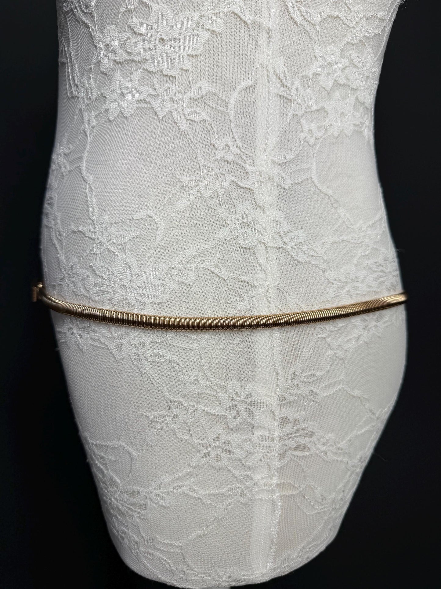 Gold Metal Belt, Skinny Belt, 4 sizes, Elegant Belt