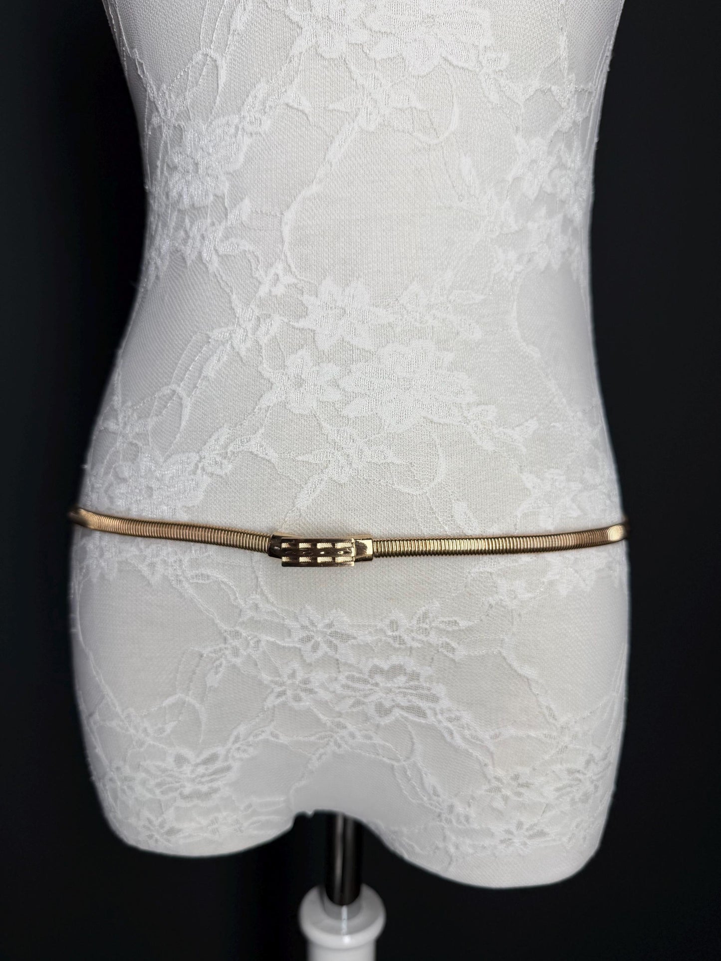Gold Metal Belt, Skinny Belt, 4 sizes, Elegant Belt