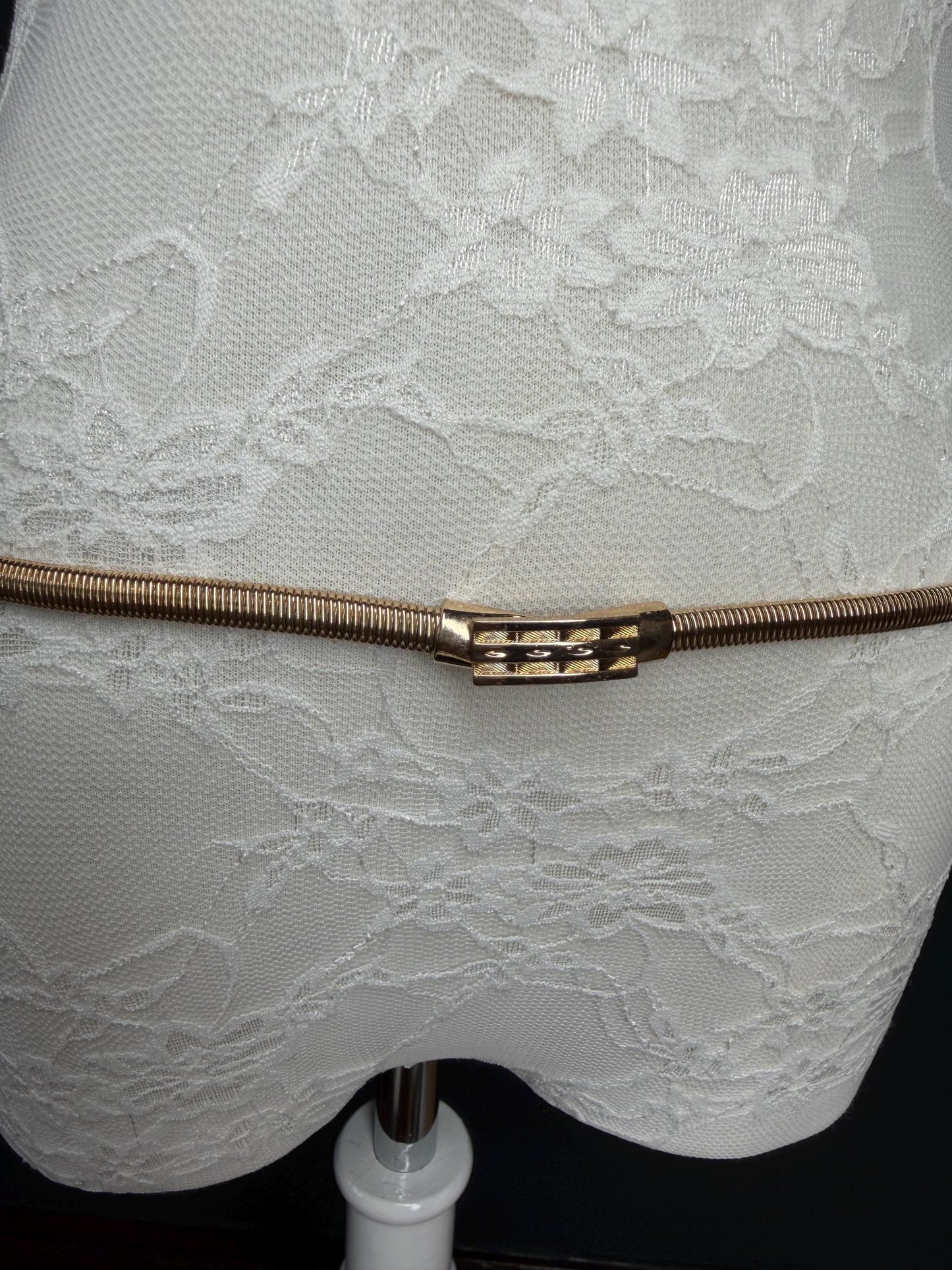 Gold Metal Belt, Skinny Belt, 4 sizes, Elegant Belt