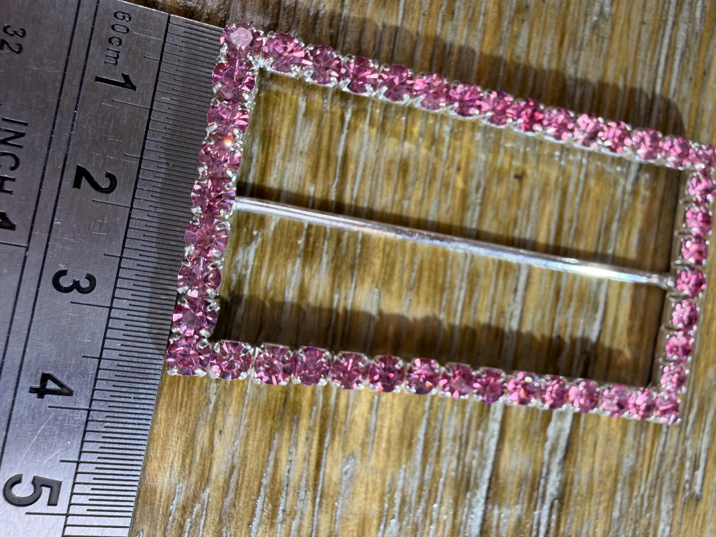 Rhinestone Buckle, Metal Buckles, 6cmx3.5cm, Pearl, Rectangular, Slider, Prongs, Belt Buckle, Costumes, Couture, Elegant, Fashion, Dance