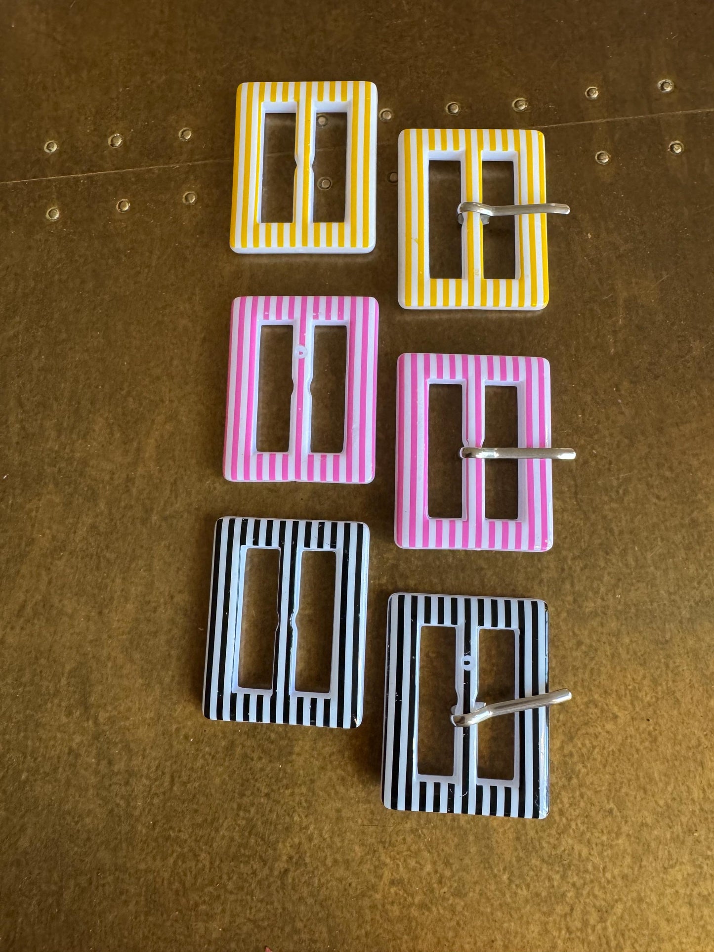 5cm Buckles, Plastic Buckles, Stripe Pattern Buckles, Rectangle Slider Buckle, 3.5 Bar, Buckle, Clothing, Bags, Crafts, Belts