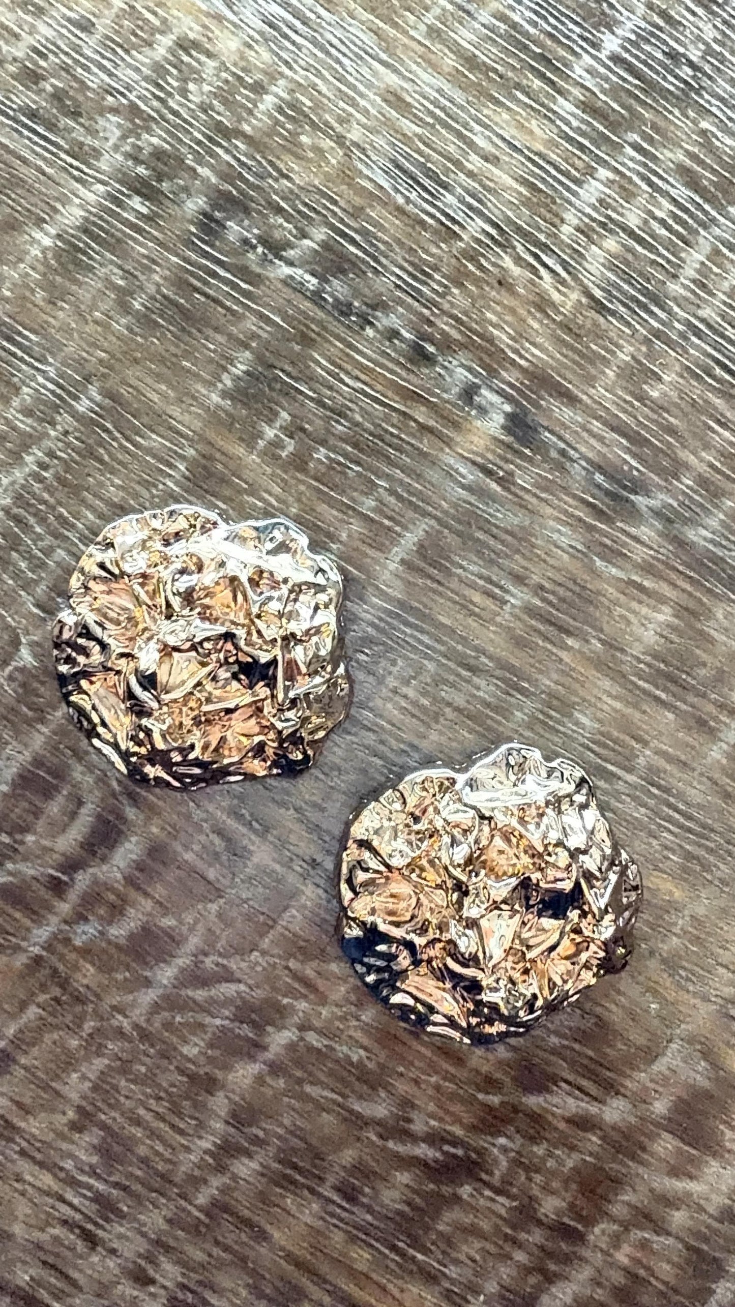 Hammered Brooch, 2” Size, Brooch, Gold Brooch, Gold, Distressed Metal Brooch, Gift, Quality Brooch, Unusual Brooch, Gift, Elegant