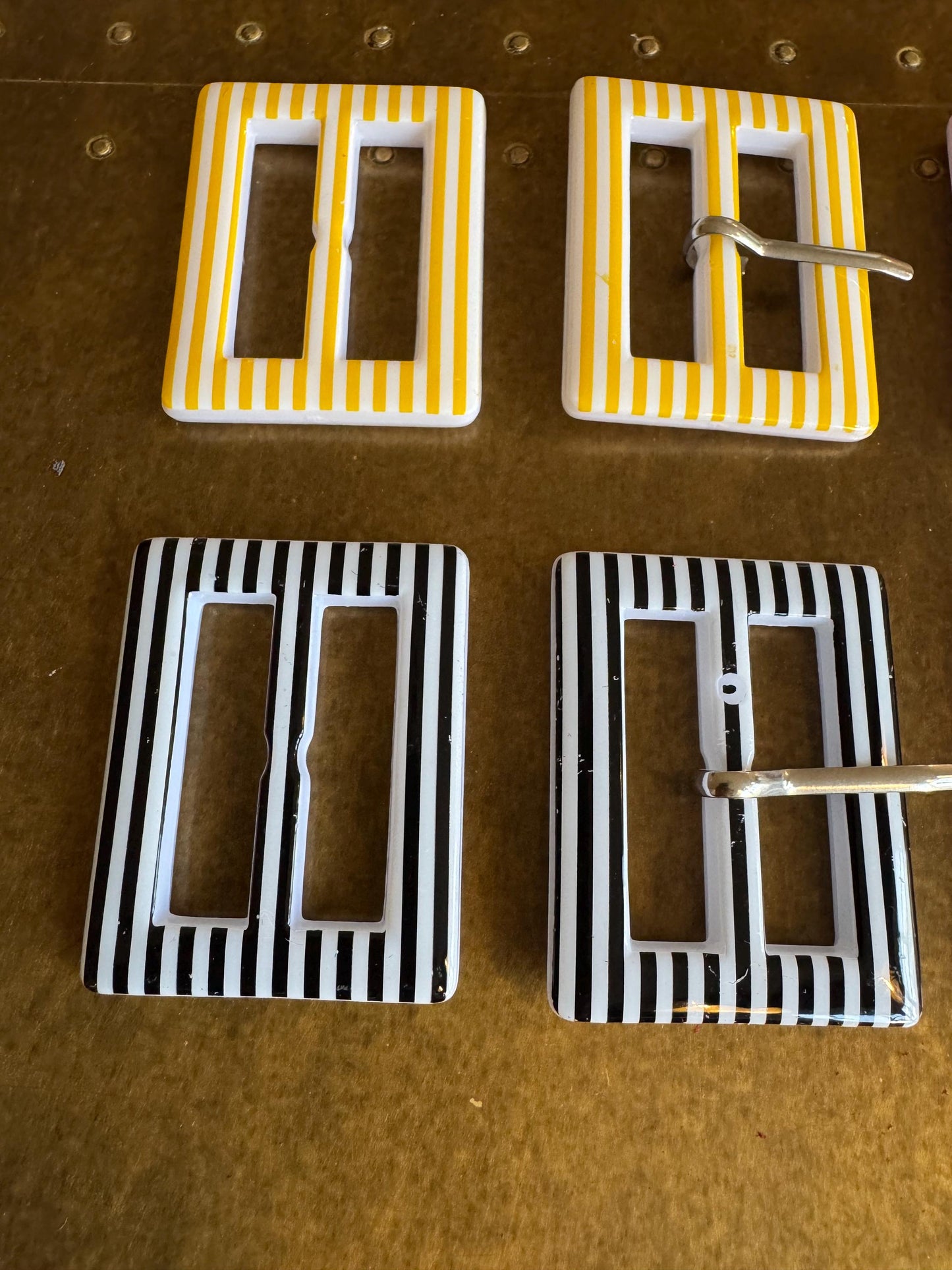 5cm Buckles, Plastic Buckles, Stripe Pattern Buckles, Rectangle Slider Buckle, 3.5 Bar, Buckle, Clothing, Bags, Crafts, Belts