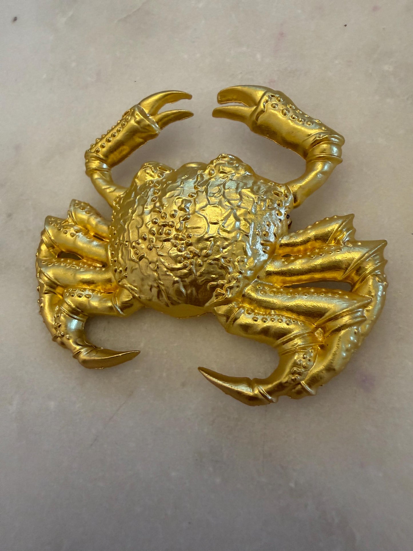 Brooch, Pin on Gold, Elegant Brooch, Gold Brooch, Scorpion, Crab, Brooch