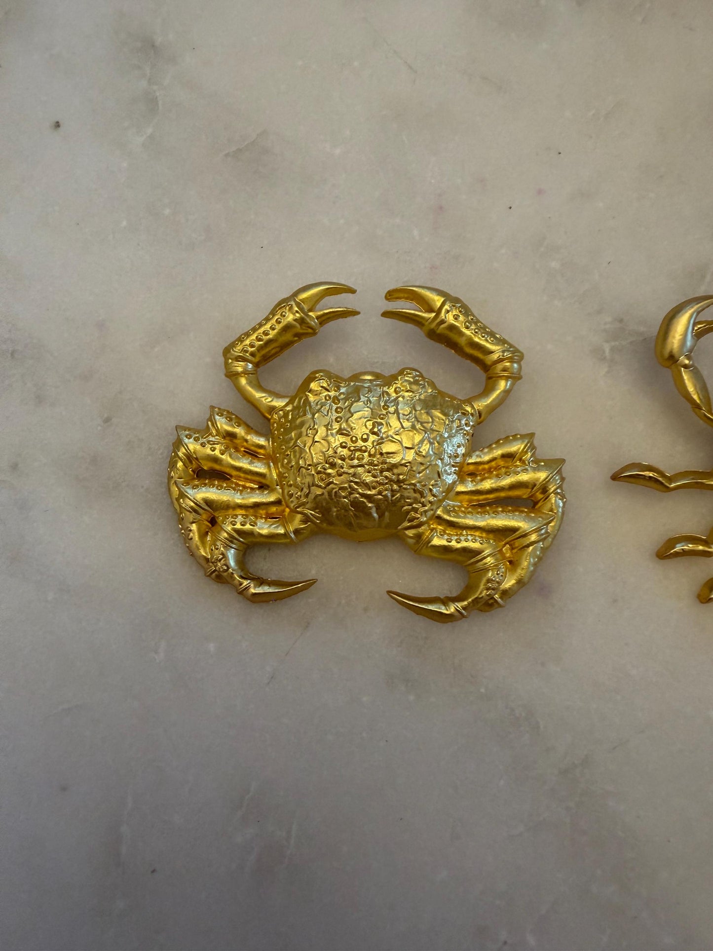 Brooch, Pin on Gold, Elegant Brooch, Gold Brooch, Scorpion, Crab, Brooch